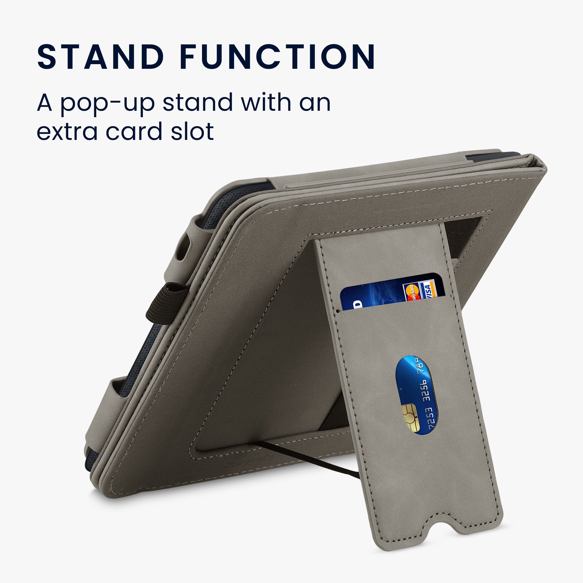 kwmobile pouzdro na čtečku Kobo Libra 2 Case, šedá