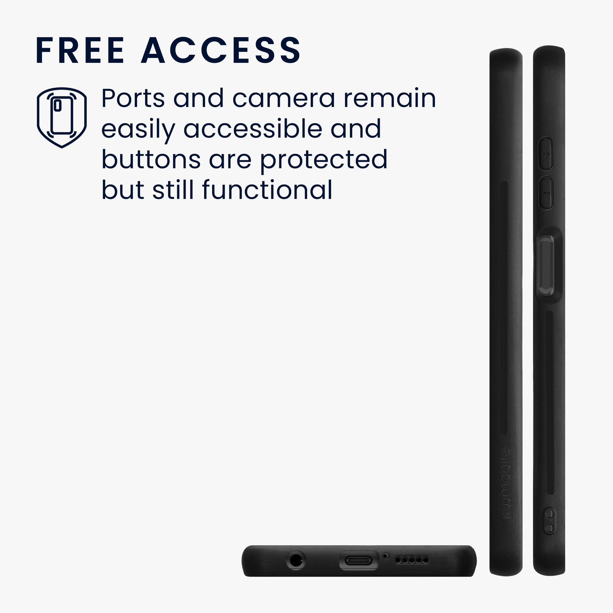 Kryt Xiaomi Poco X3 NFC silikonový TPU tmavě hnědá/černá kwmobile