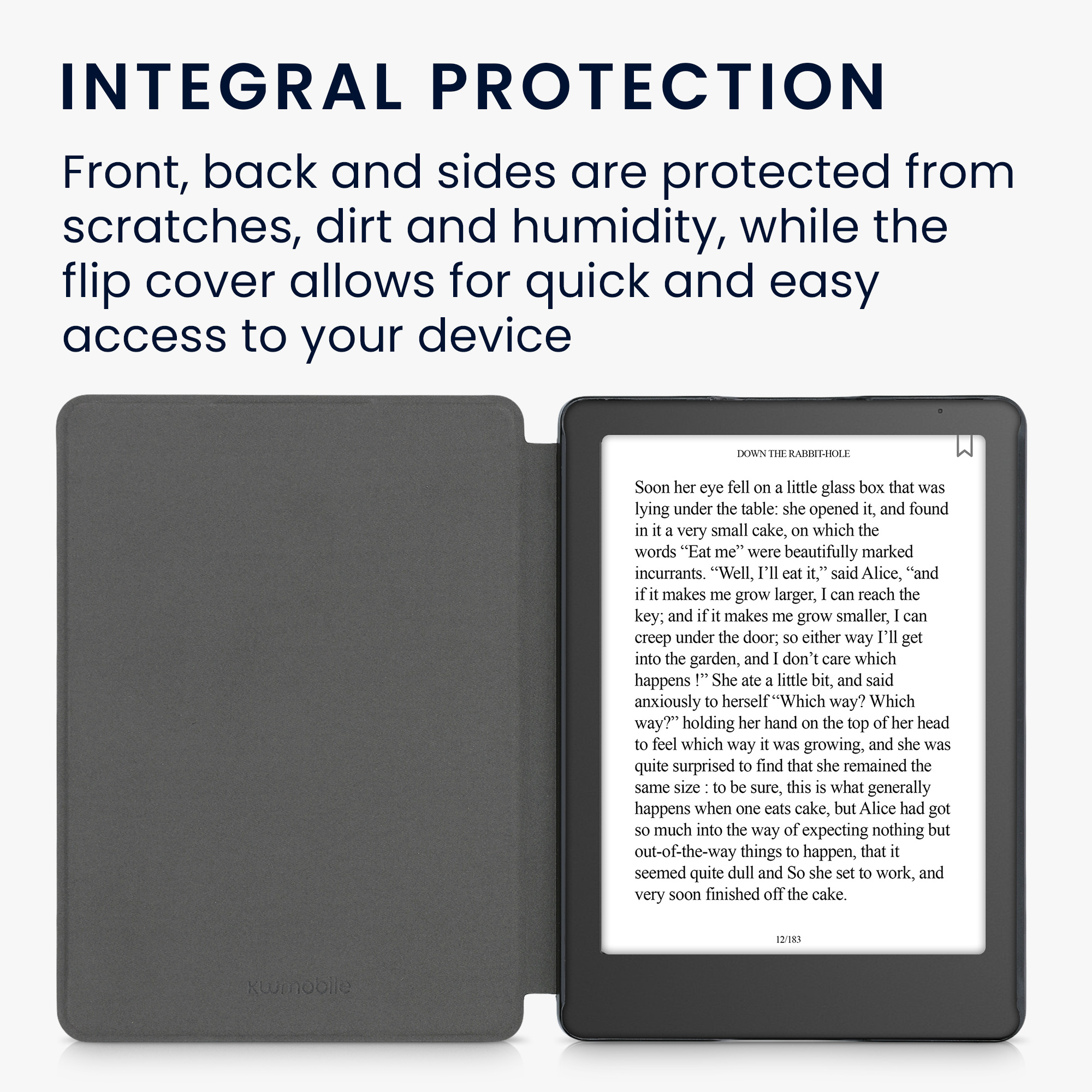 Flip pouzdro na čtečku Kobo Aura Edition 2 Dandelion Love se stojánkem