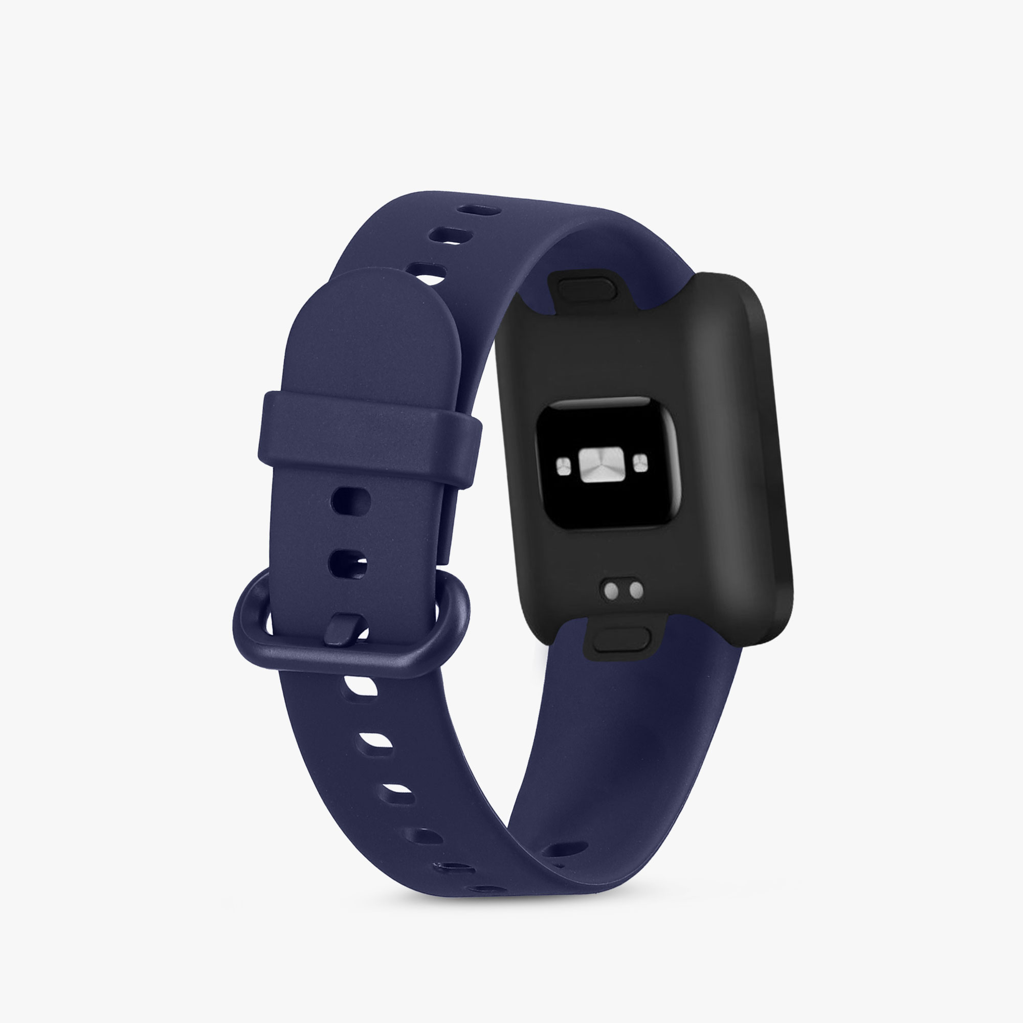 Řemínky pro Xiaomi Redmi Watch 2 Lite kwmobile silikonové - béžová / tmavě modrá
