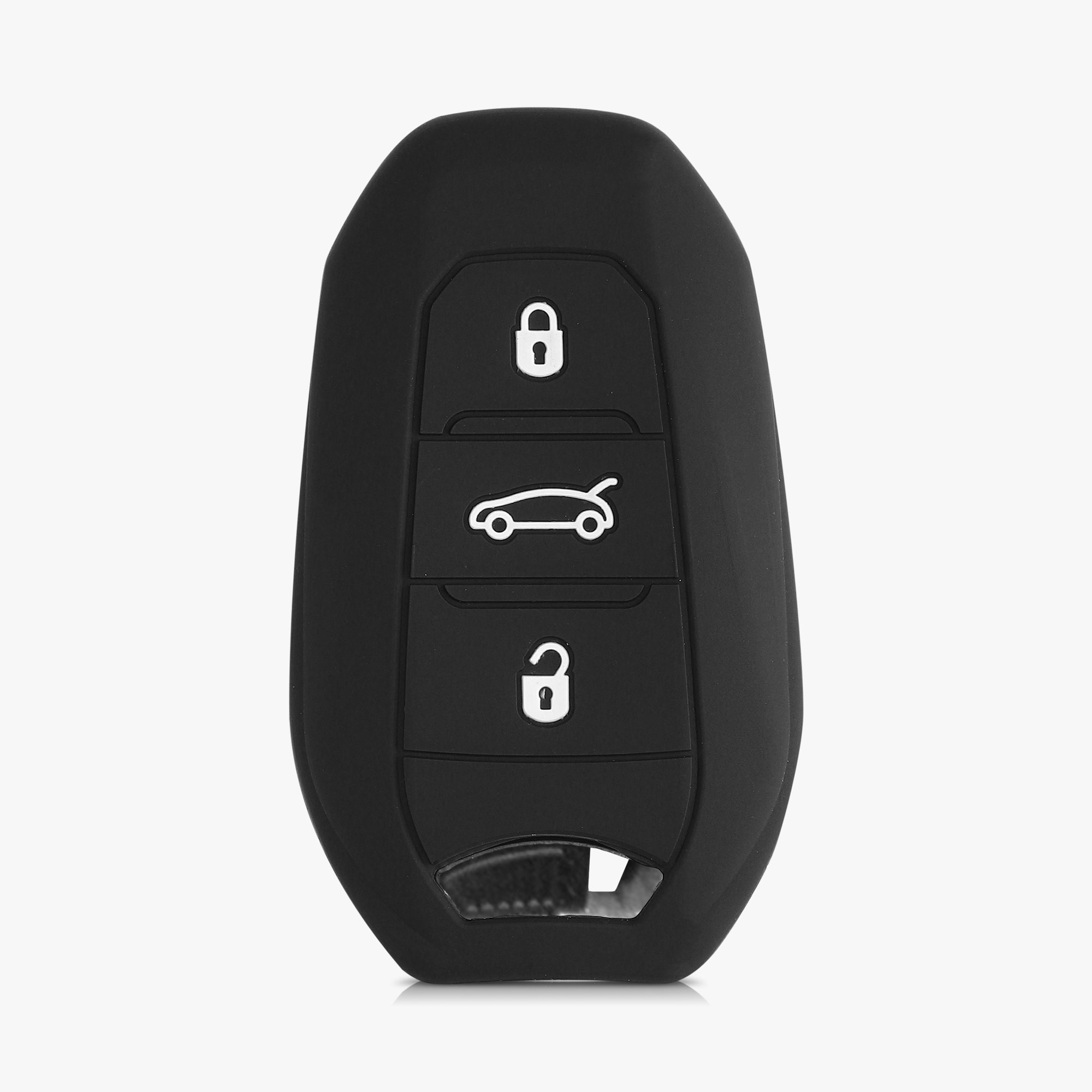 Pouzdro na klíč od auta kwmobile pro Opel 3 Button Car Key Smart Key only Keyless Go, černá