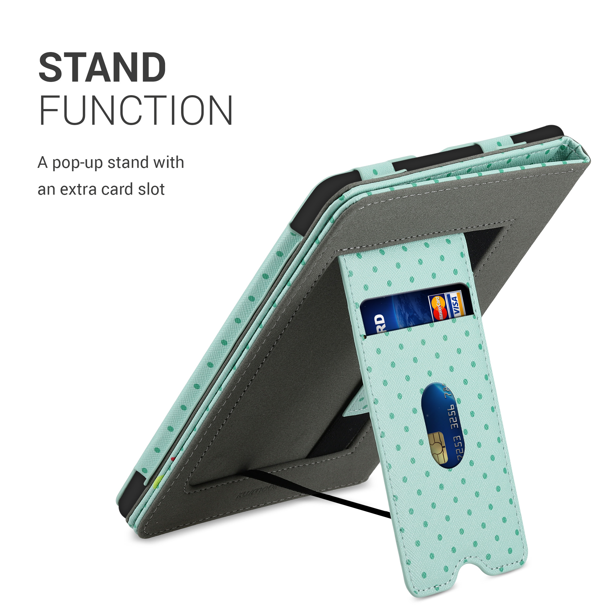 Pouzdro na čtečku kwmobile Amazon Kindle Paperwhite 11 Generation 2021 Case - Cover for Kindle Paperwhite Case w/ Stand Strap