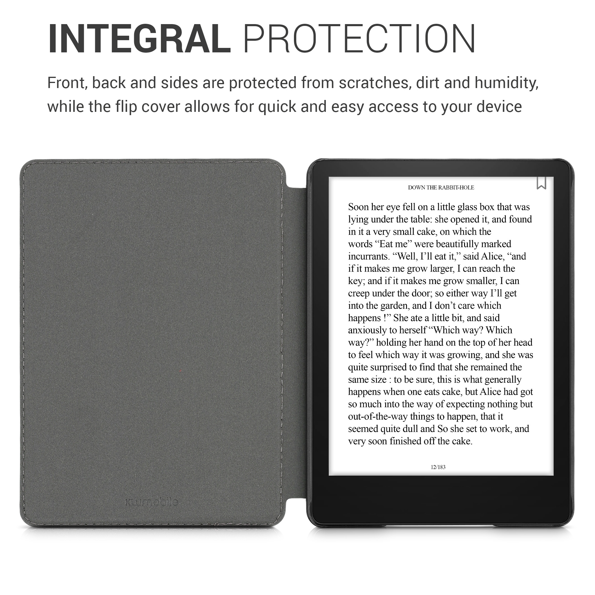 Pouzdro na čtečku kwmobile Kindle Paperwhite 11. gen. 2021 - světle hnědá