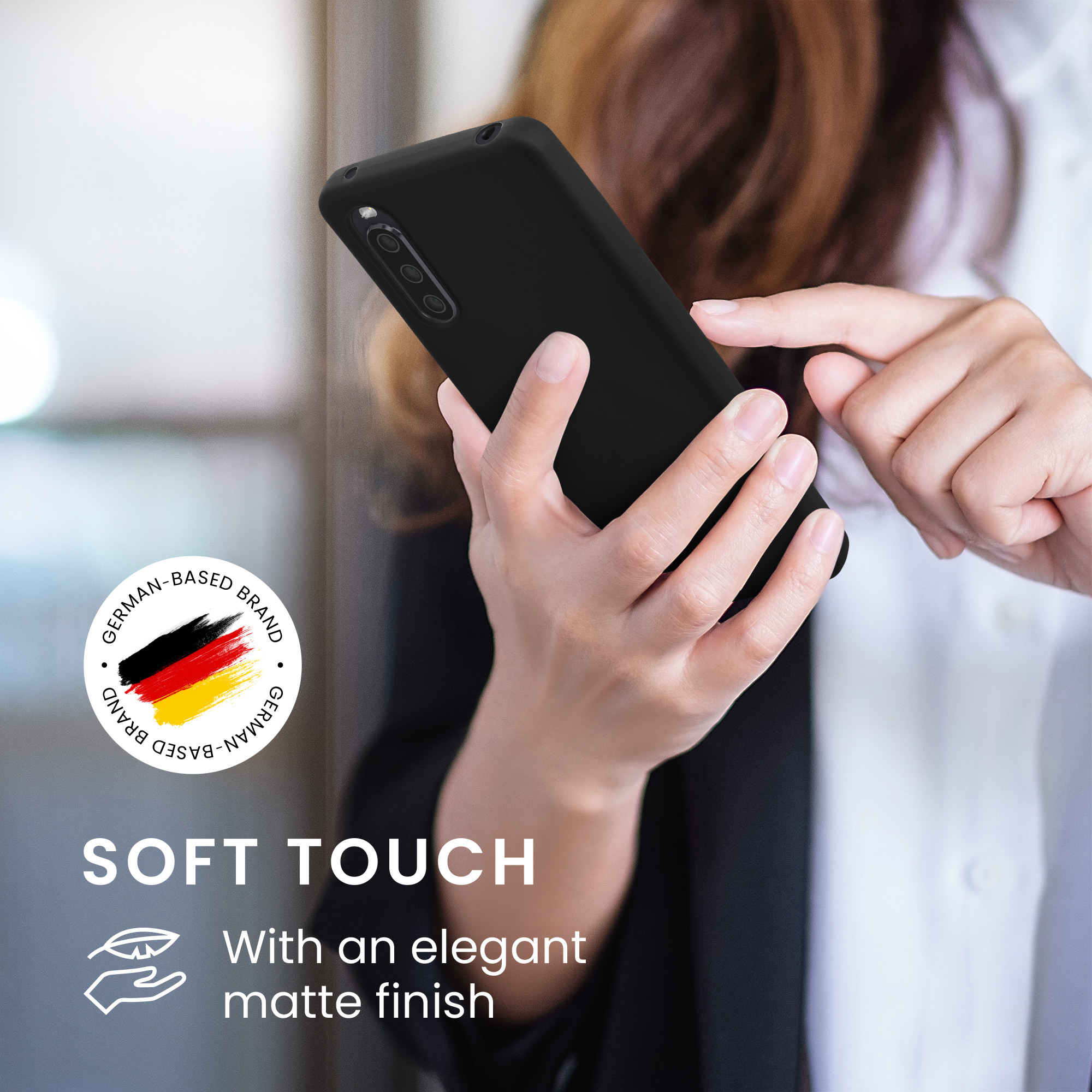 Kryt na mobil kwmobile - Sony Xperia 10 IV - černá