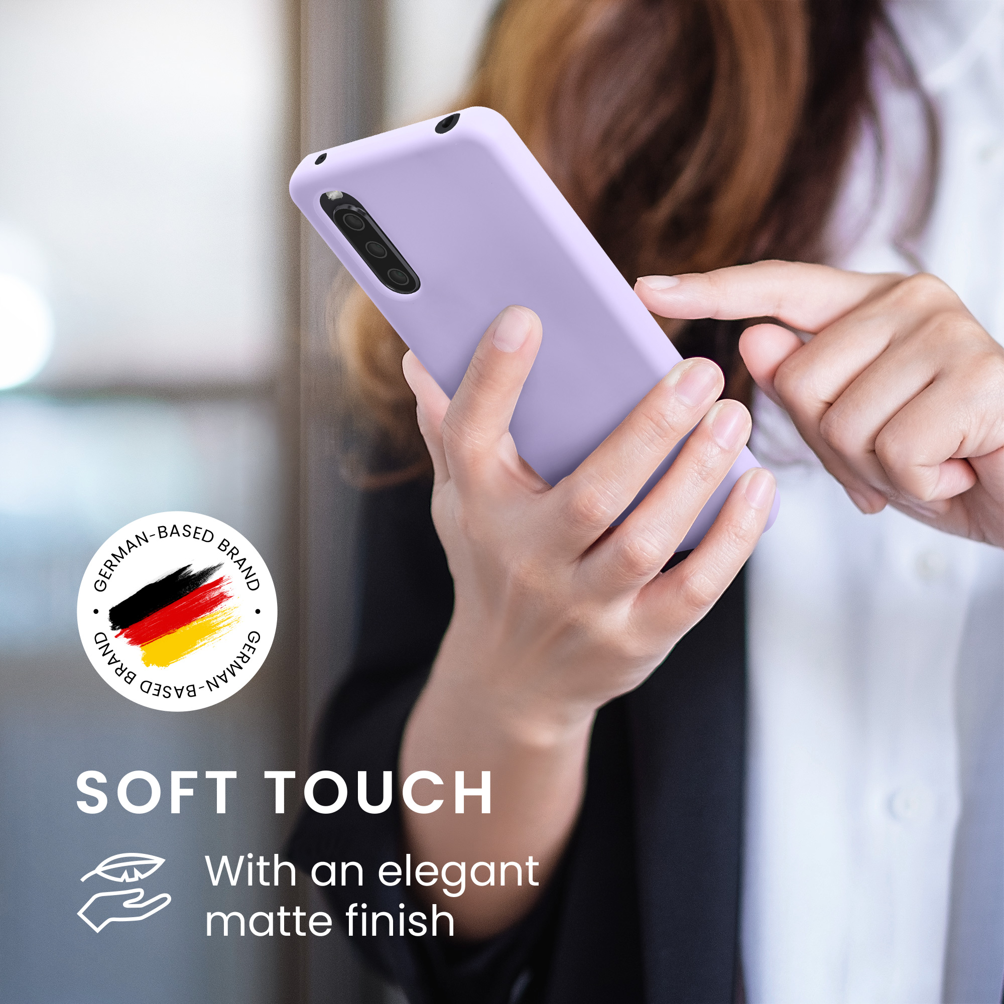 Kryt na mobil kwmobile - Sony Xperia 10 IV - levandulová