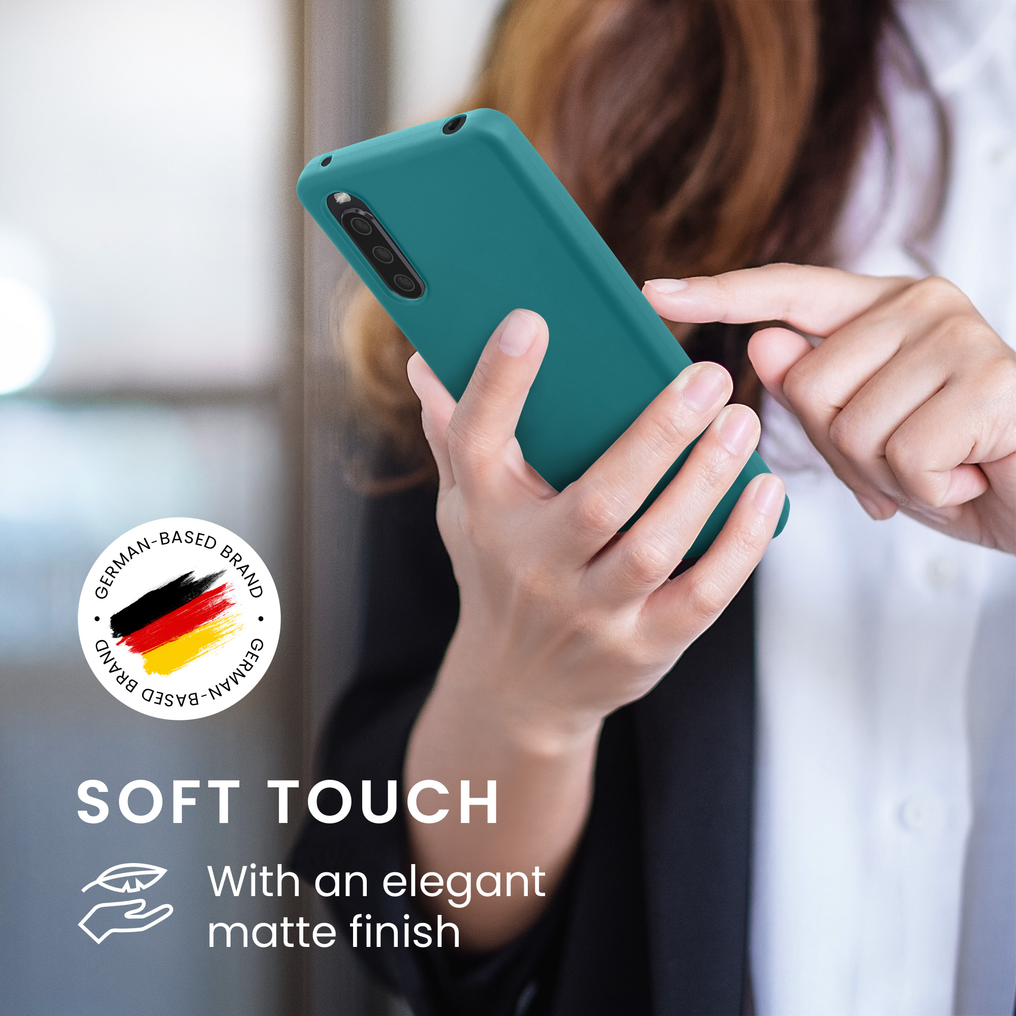 Kryt na mobil kwmobile - Sony Xperia 10 IV - matná petrolejová