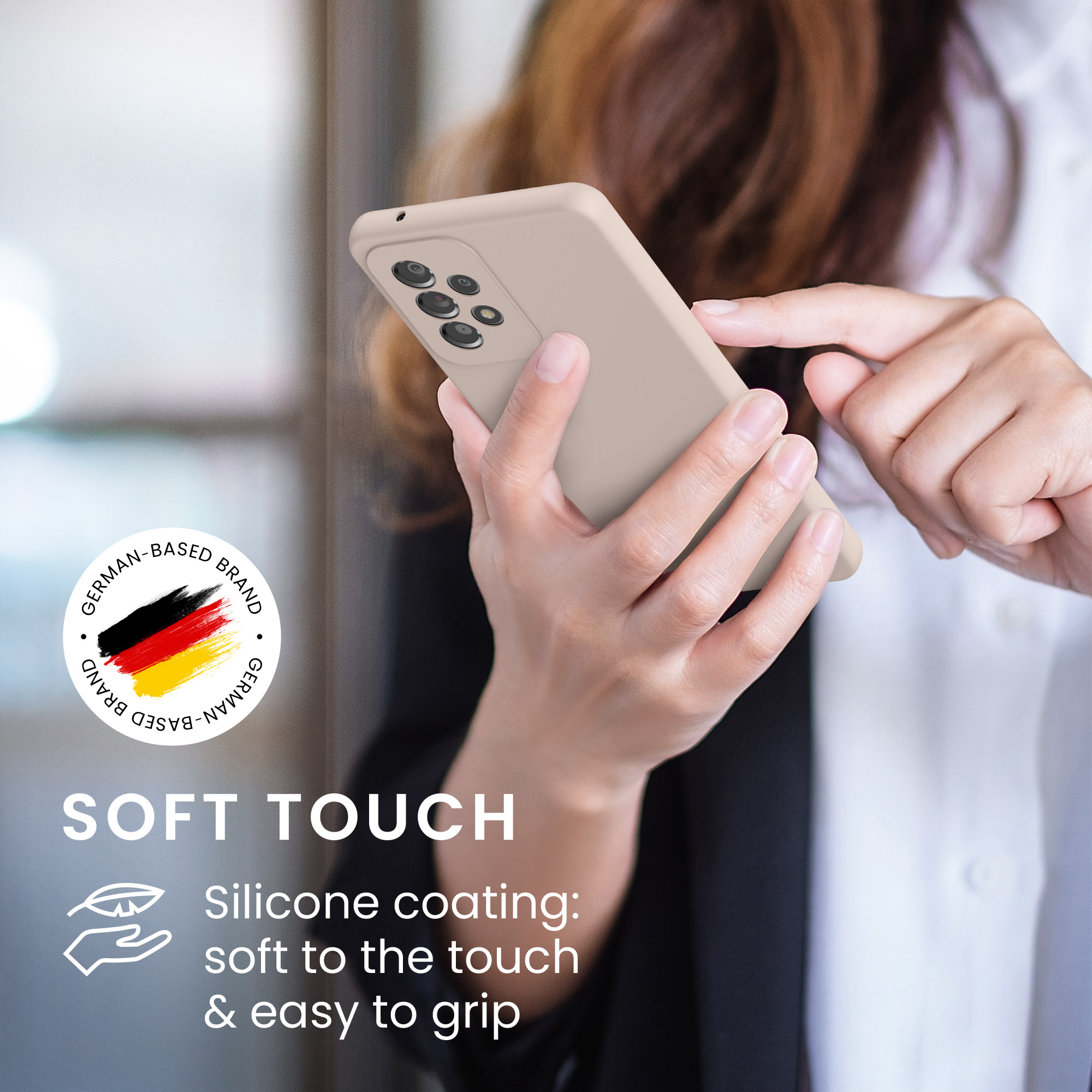 Kryt na mobil Samsung Galaxy A53 5G kwmobile TPU Kokosový vír