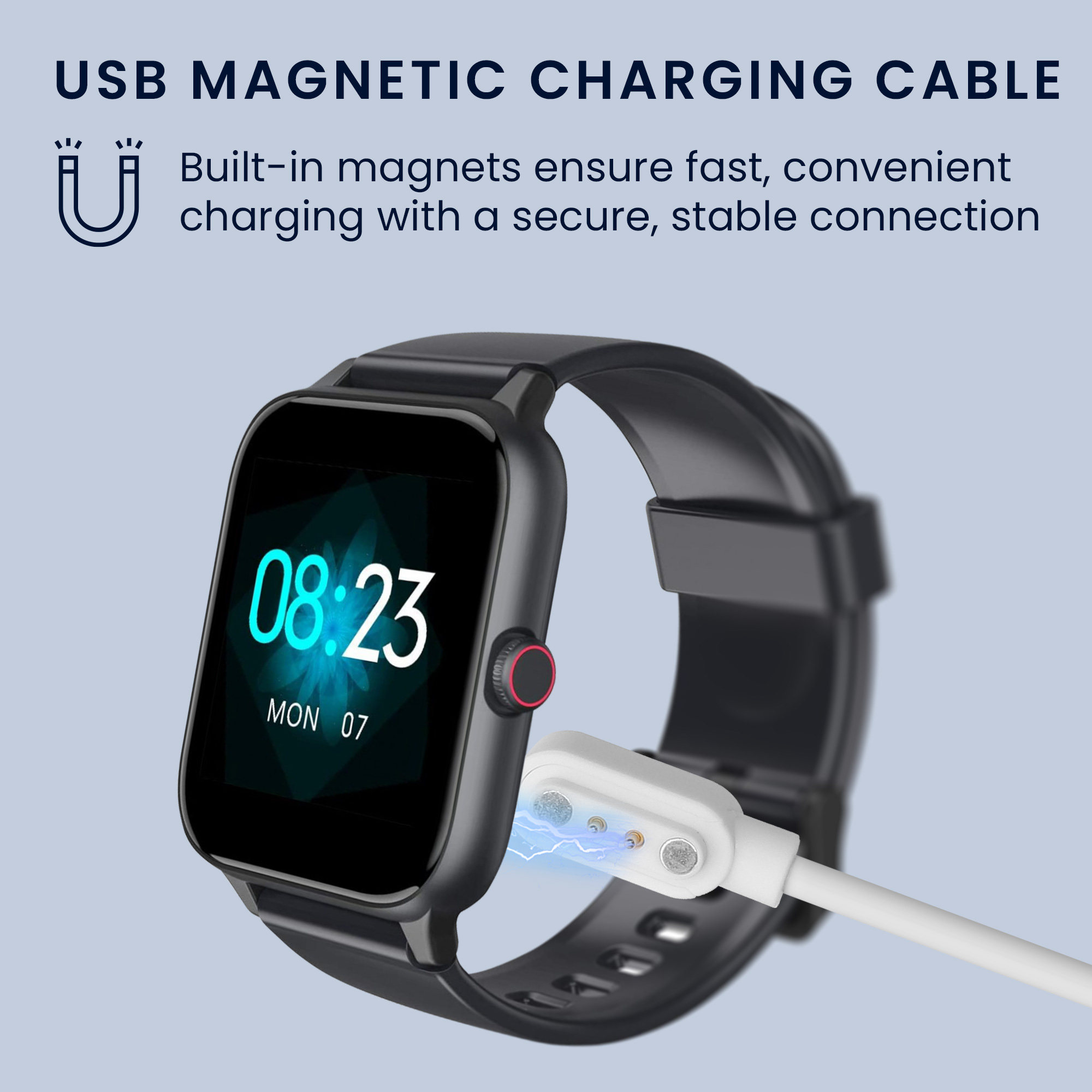 USB nabíjecí kabel chytré hodinky Blackview R30 Pro náhradní kwmobile