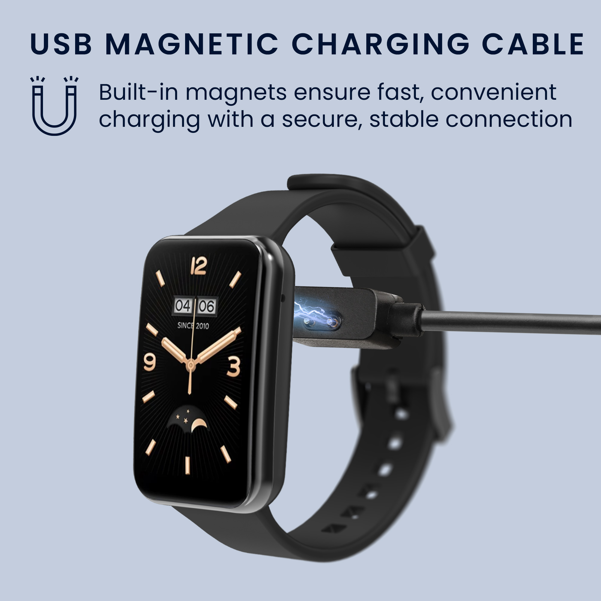 Nabíjecí kabel kwmobile Xiaomi Mi, černá