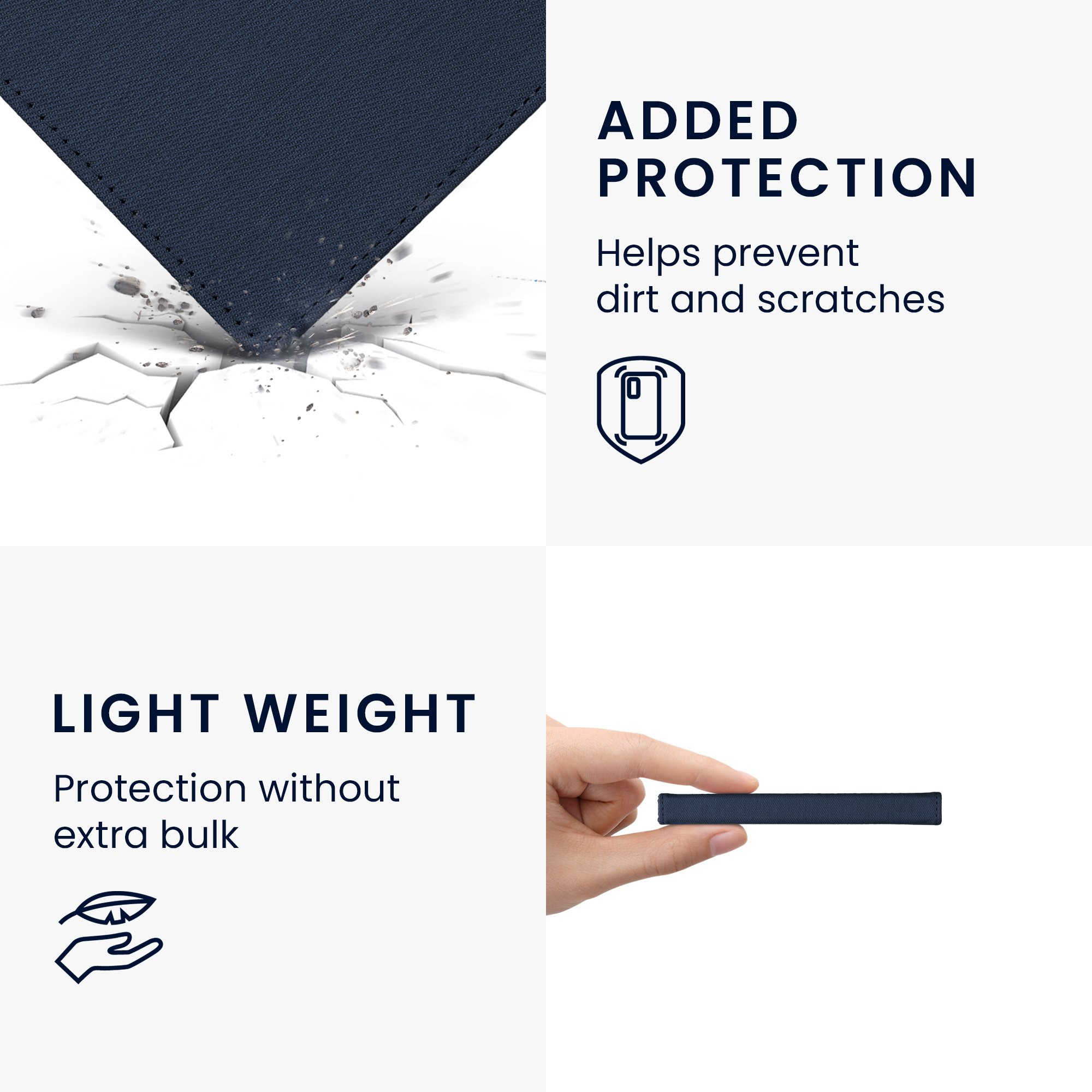 Obal pro Kobo Aura H2O Edition 2 kwmobile - tmavě modrá