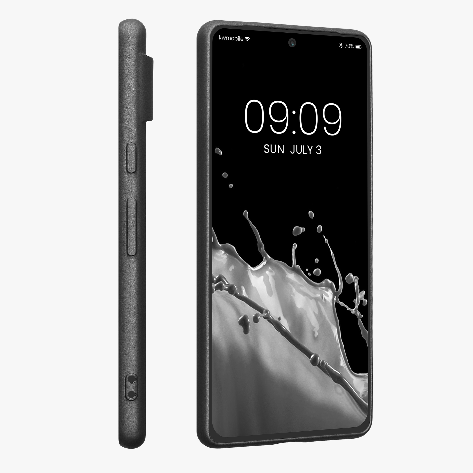 Metalický kryt kwmobile pro Google Pixel 7 - metallic grey