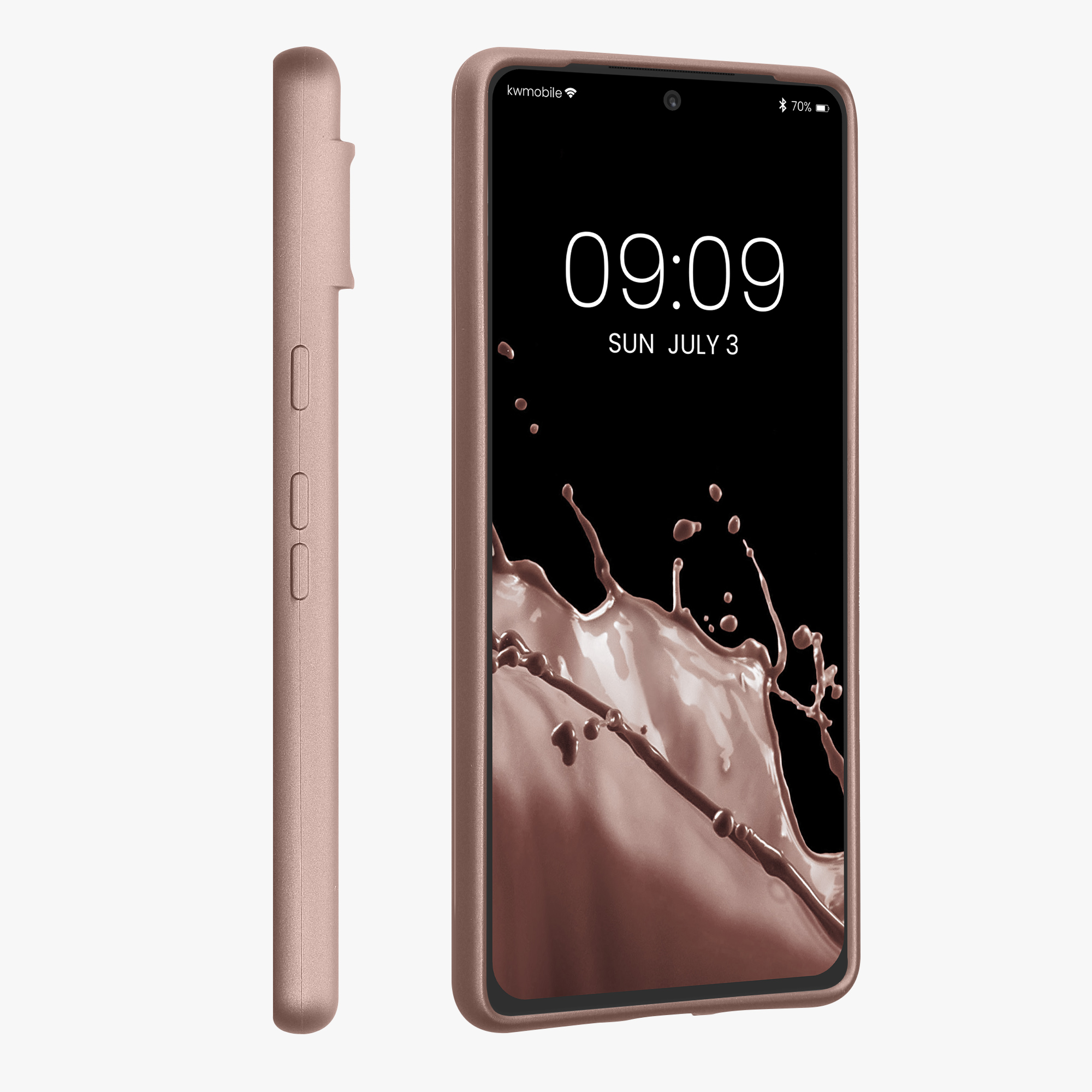 Metalický kryt kwmobile pro Google Pixel 7 - metalická Arctic Berry