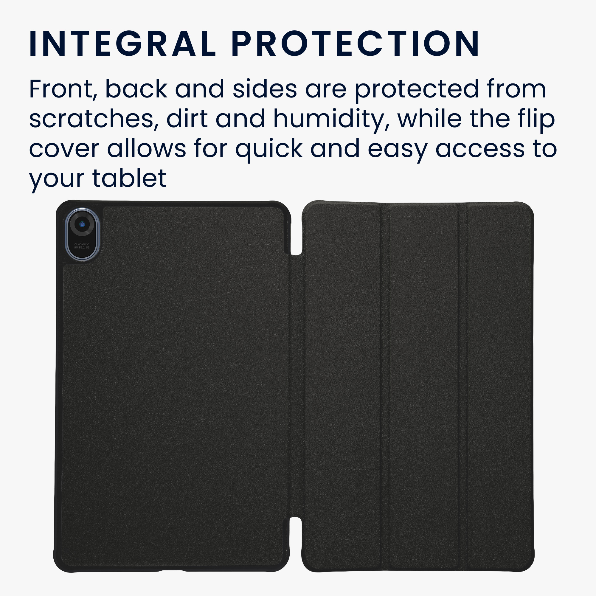 Pouzdro na tablet HONOR Pad 8 kwmobile - antracitová
