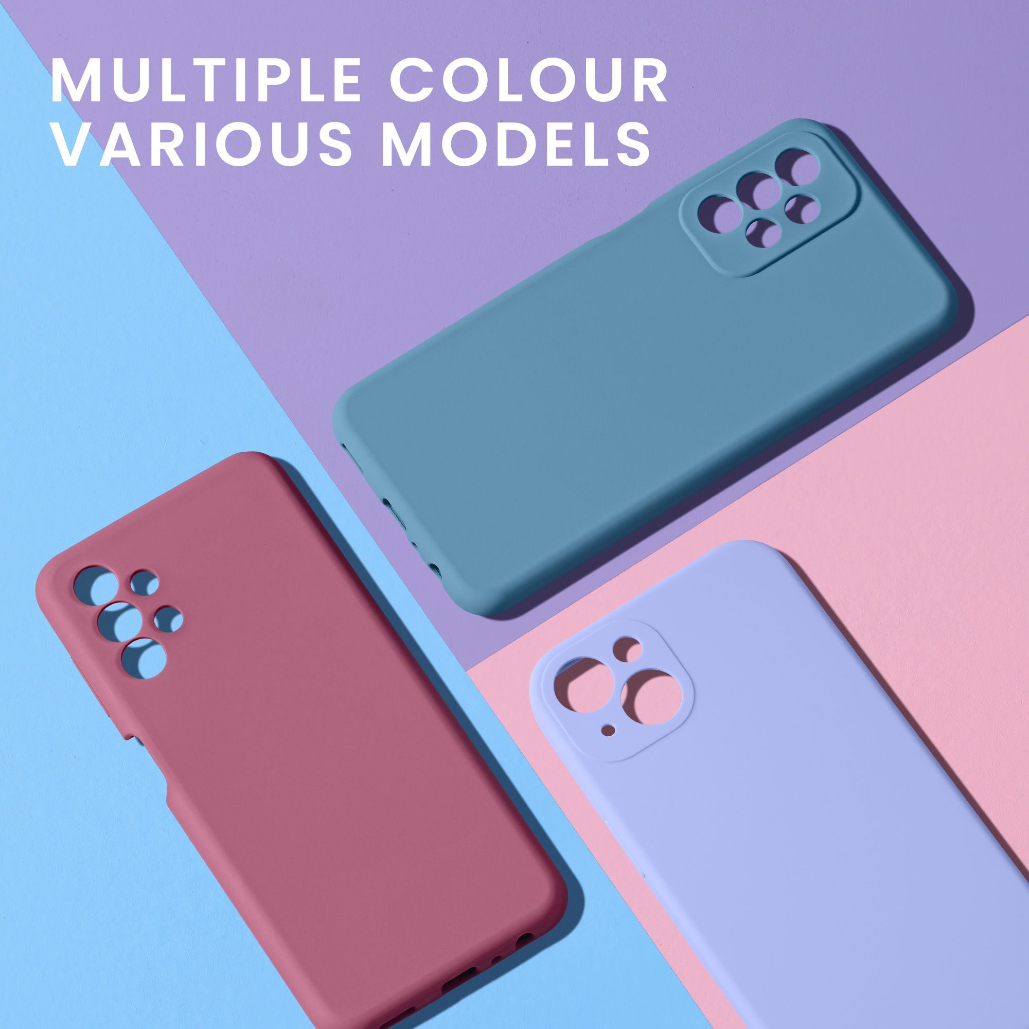 Kryt na mobil Samsung Galaxy A54 5G kwmobile slim matný TPU Zimní růžová