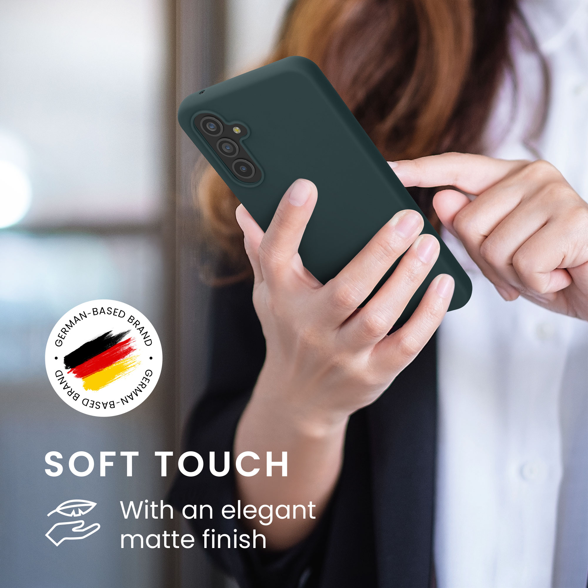 Kryt na mobil Samsung Galaxy A54 5G kwmobile TPU Tmavě břidlicová