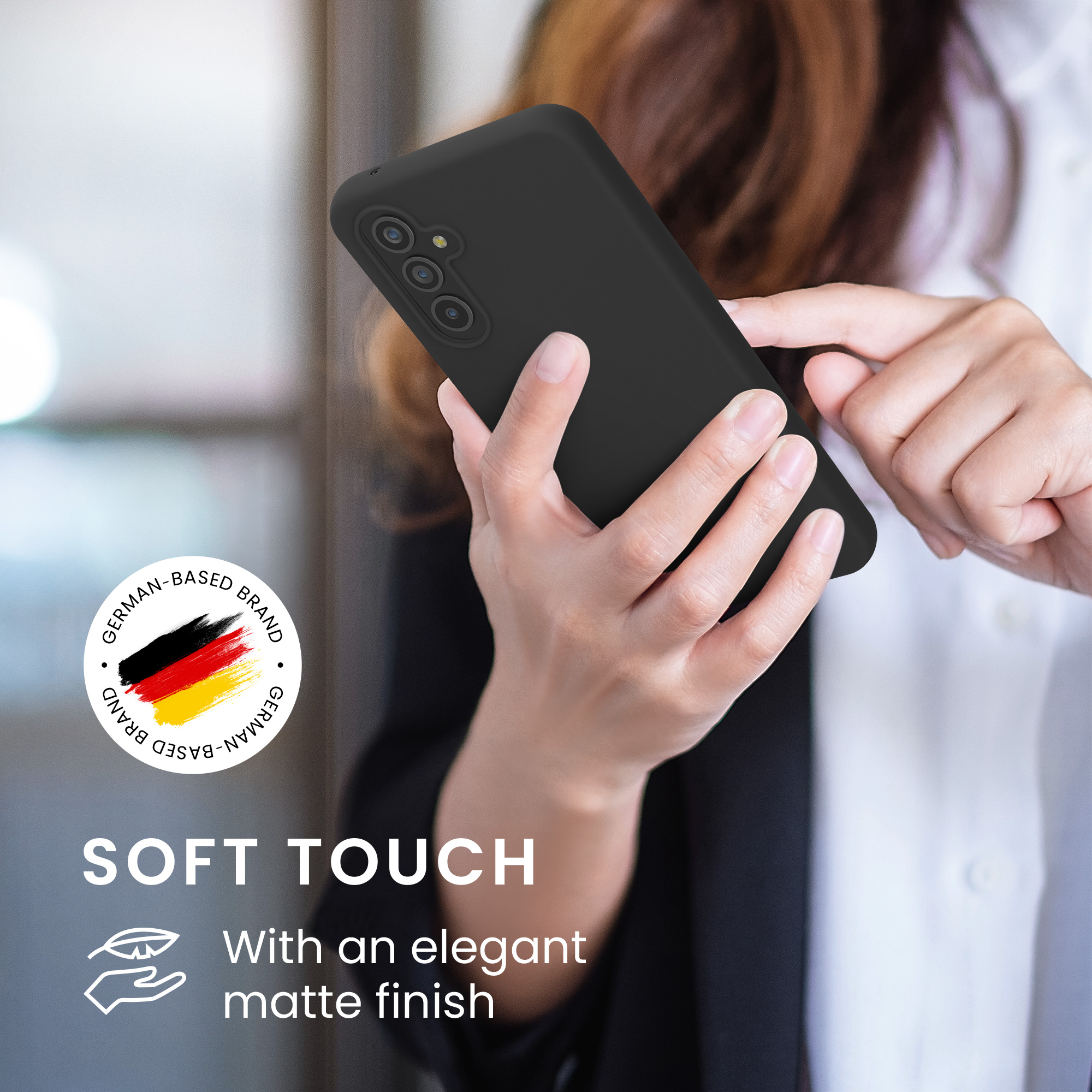 Pouzdro pro Samsung Galaxy A54 5G kwmobile TPU - tmavě šedá