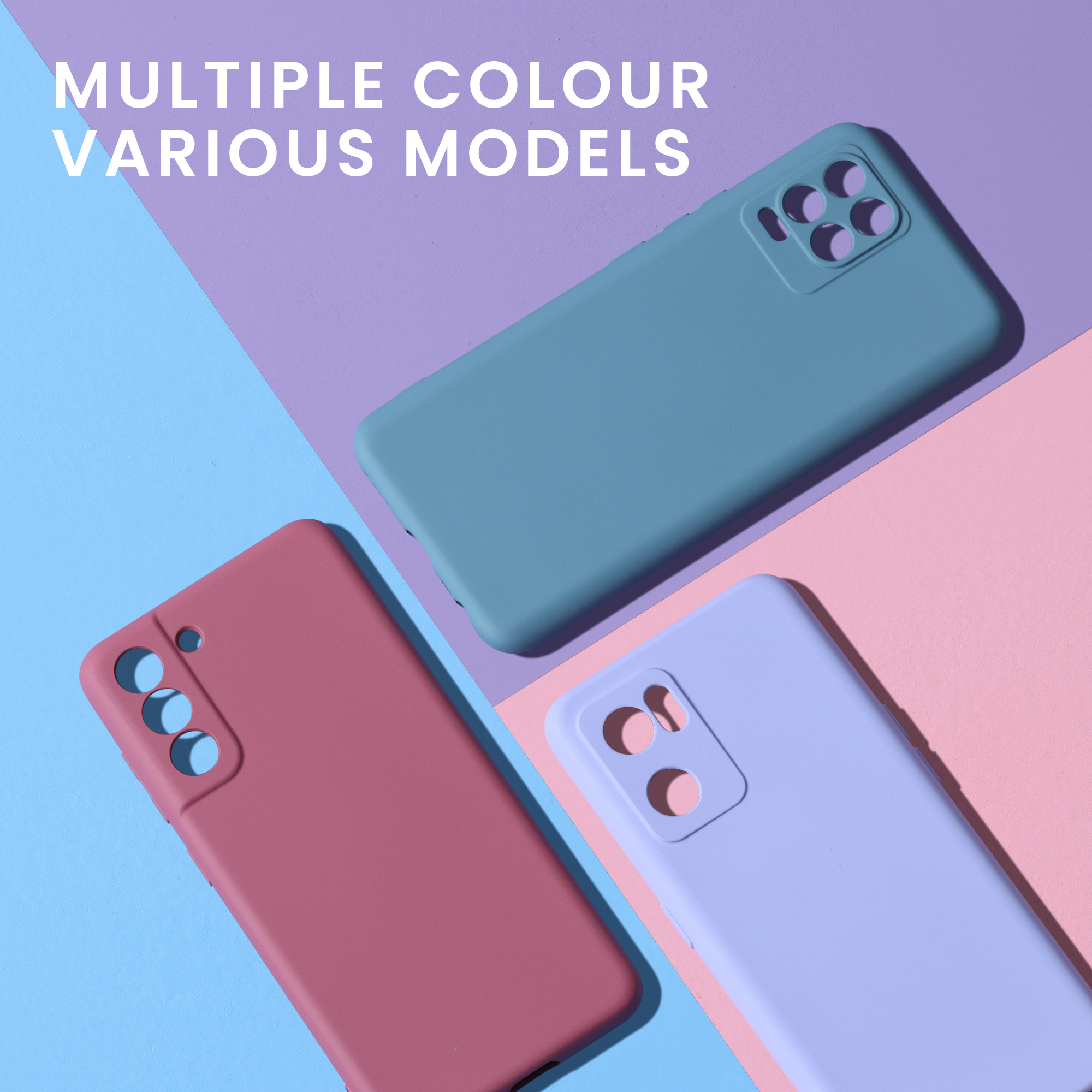 Kryt Xiaomi Redmi Note 13 4G silikonový TPU červená kwmobile