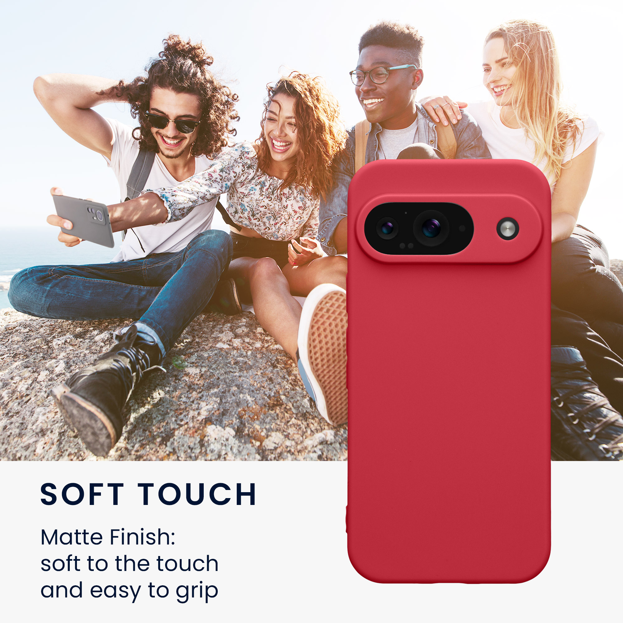 Kryt na mobil kwmobile pro Google Pixel 9 - Fuchsia Matte