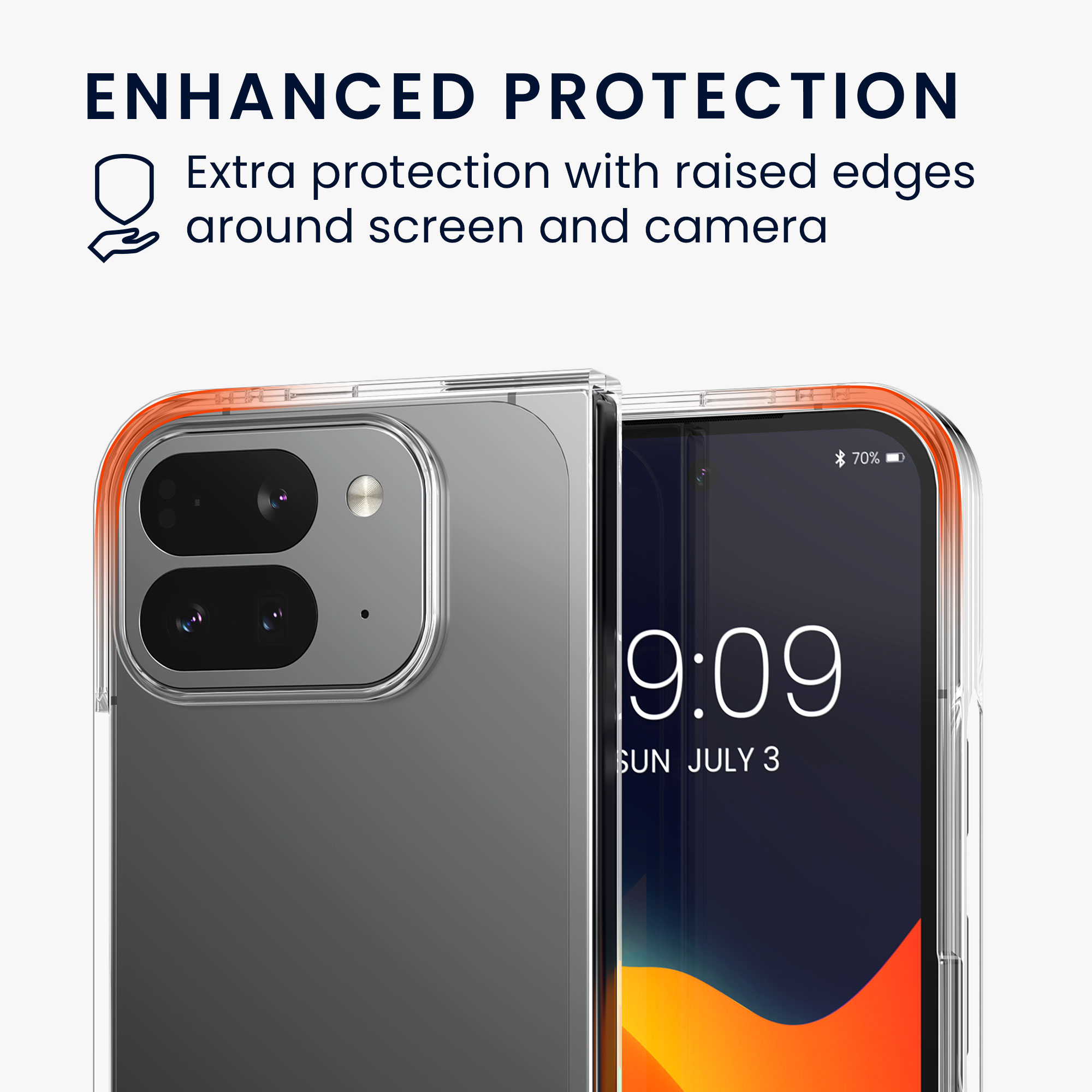 Silikonový kryt kwmobile pro Google Pixel 10 Pro - transparentní