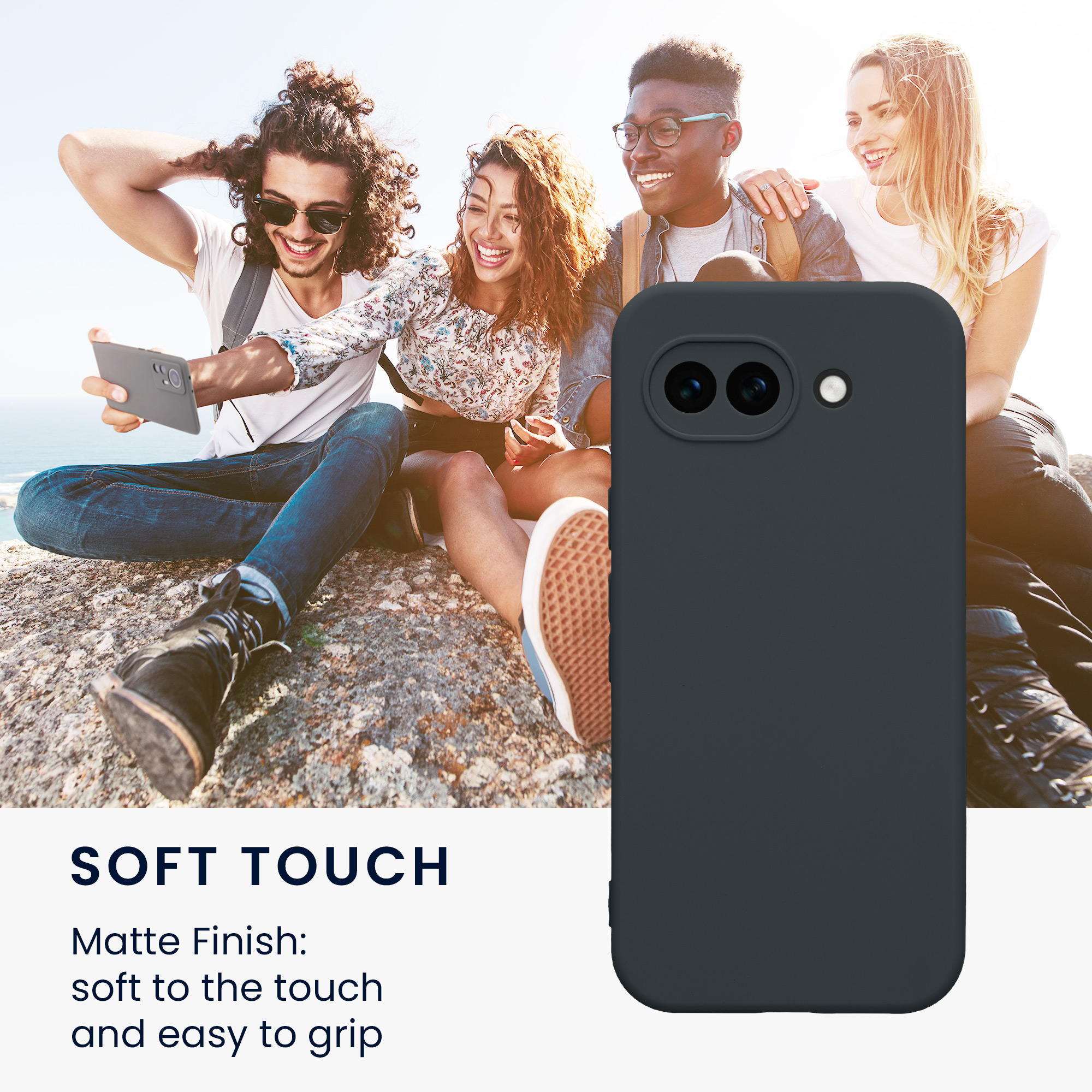 Pouzdro pro Google Pixel 10a kwmobile tenké TPU - borůvková