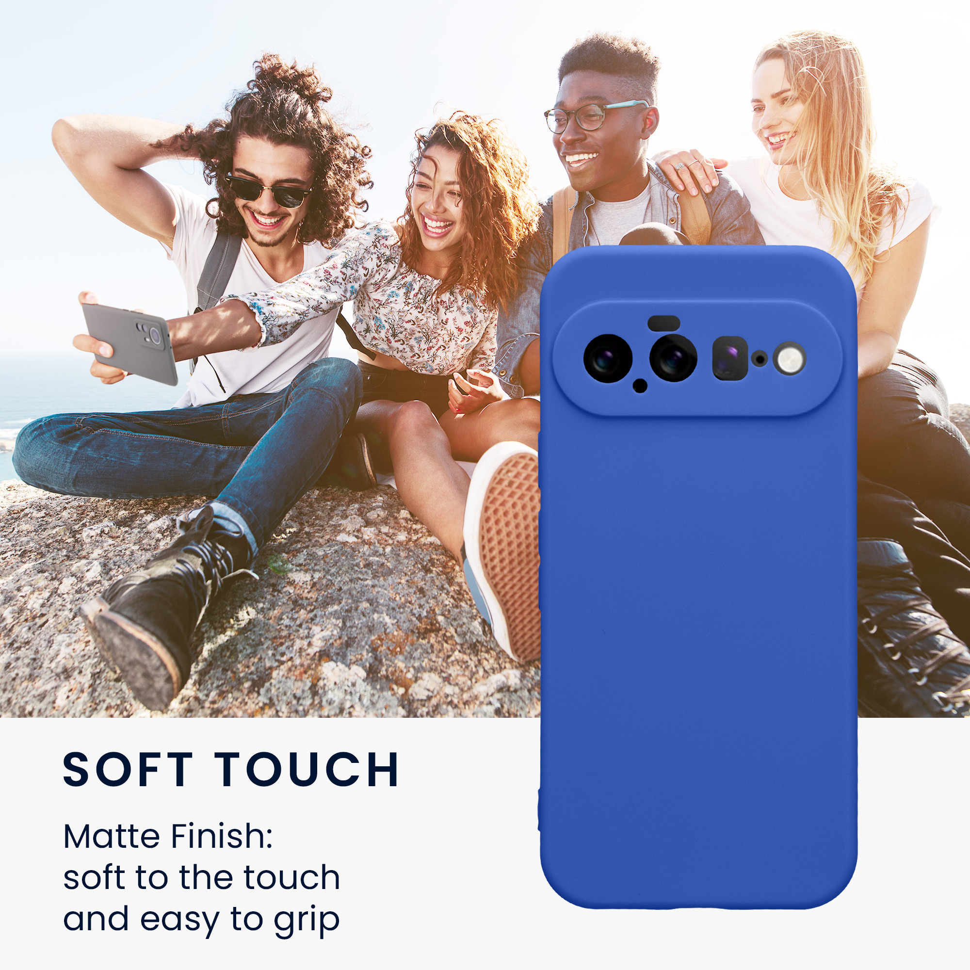 Pouzdro pro Google Pixel 11 kwmobile tenké TPU - baltská modrá