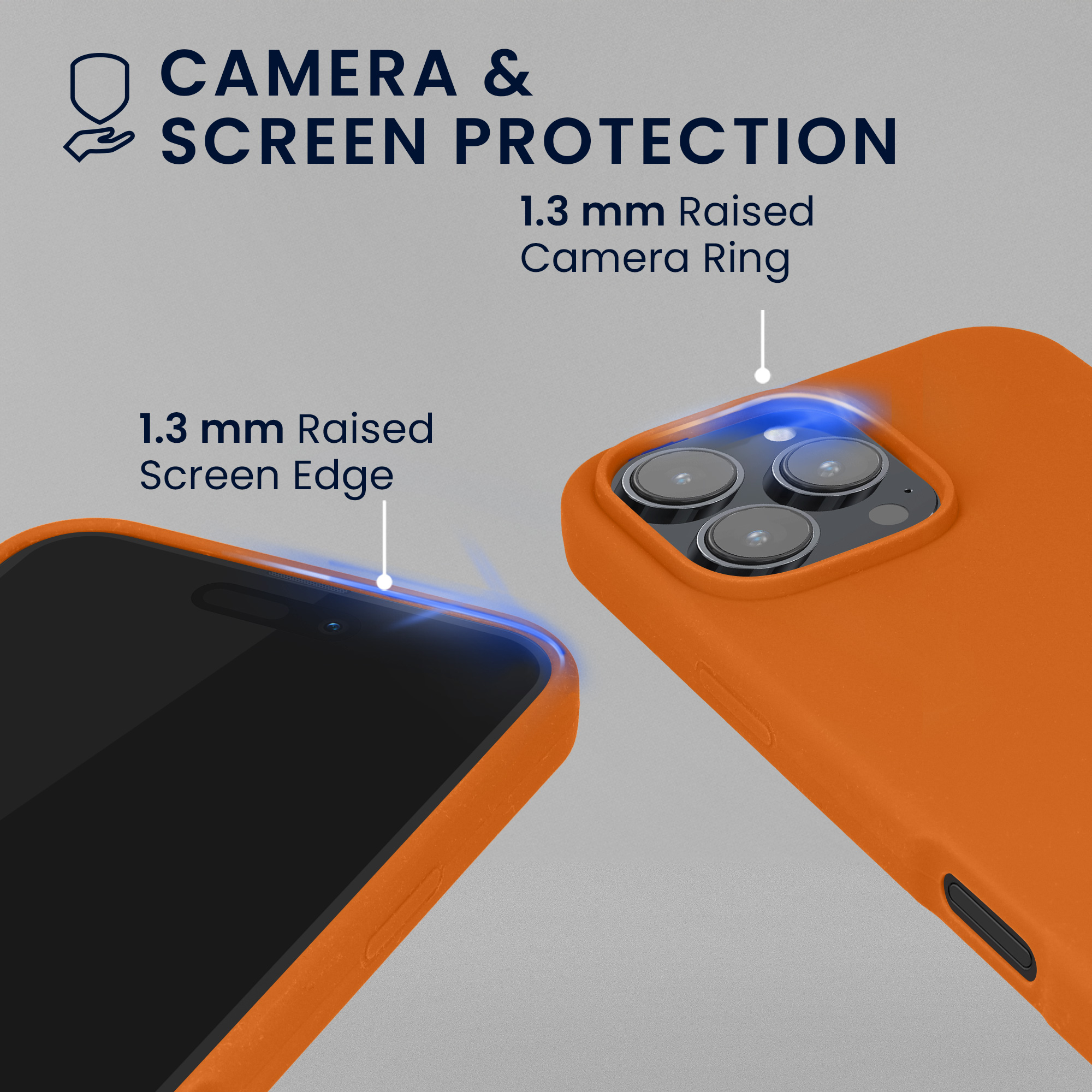 Pouzdro pro Apple iPhone 16 Pro Max se 2 tvrzenými ochrannými skly kwmobile - ovocná oranžová