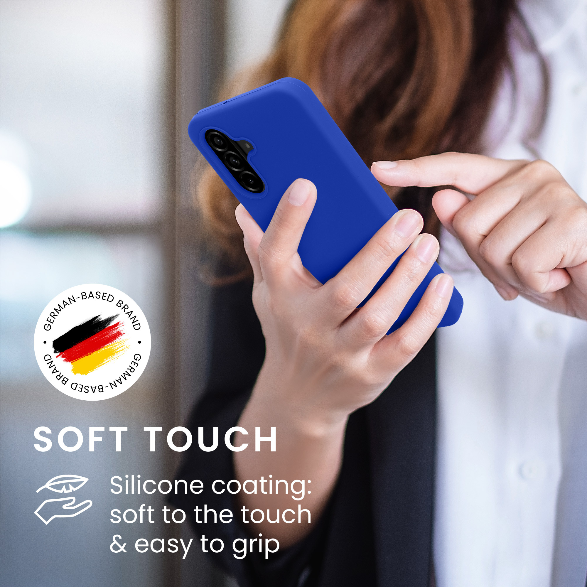 Kryt na mobil Samsung Galaxy A26 5G kwmobile TPU Baltická modrá