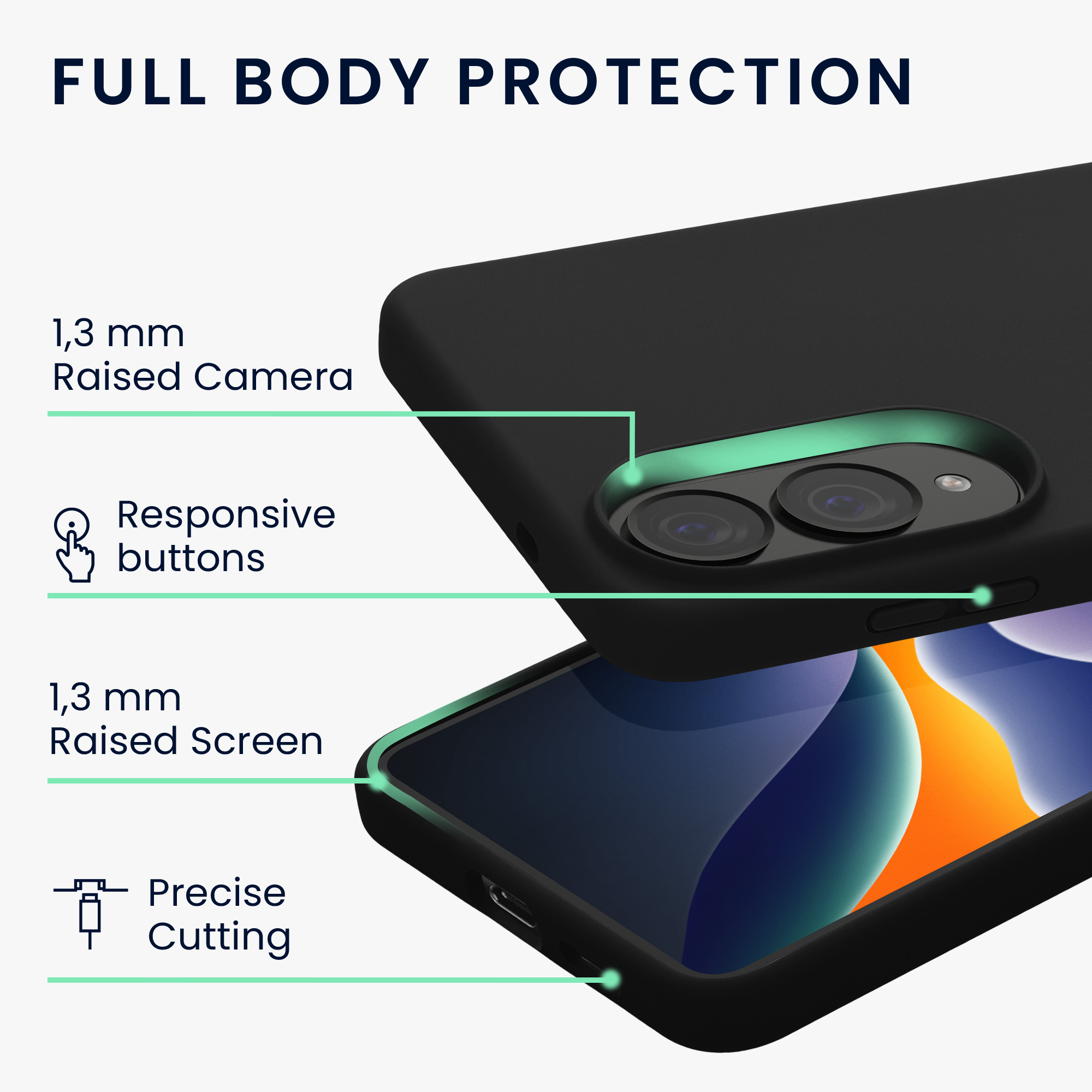 Kryt na mobil Samsung Galaxy S25 Edge kwmobile černá
