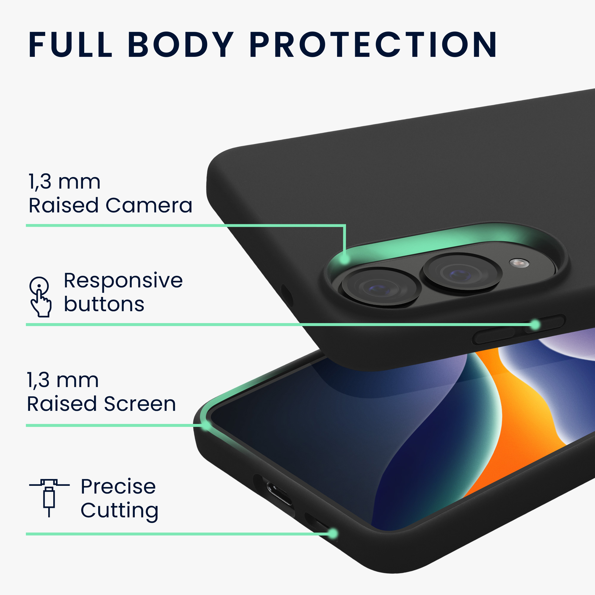 Kryt na mobil Samsung Galaxy S25 Edge kwmobile tmavě šedá