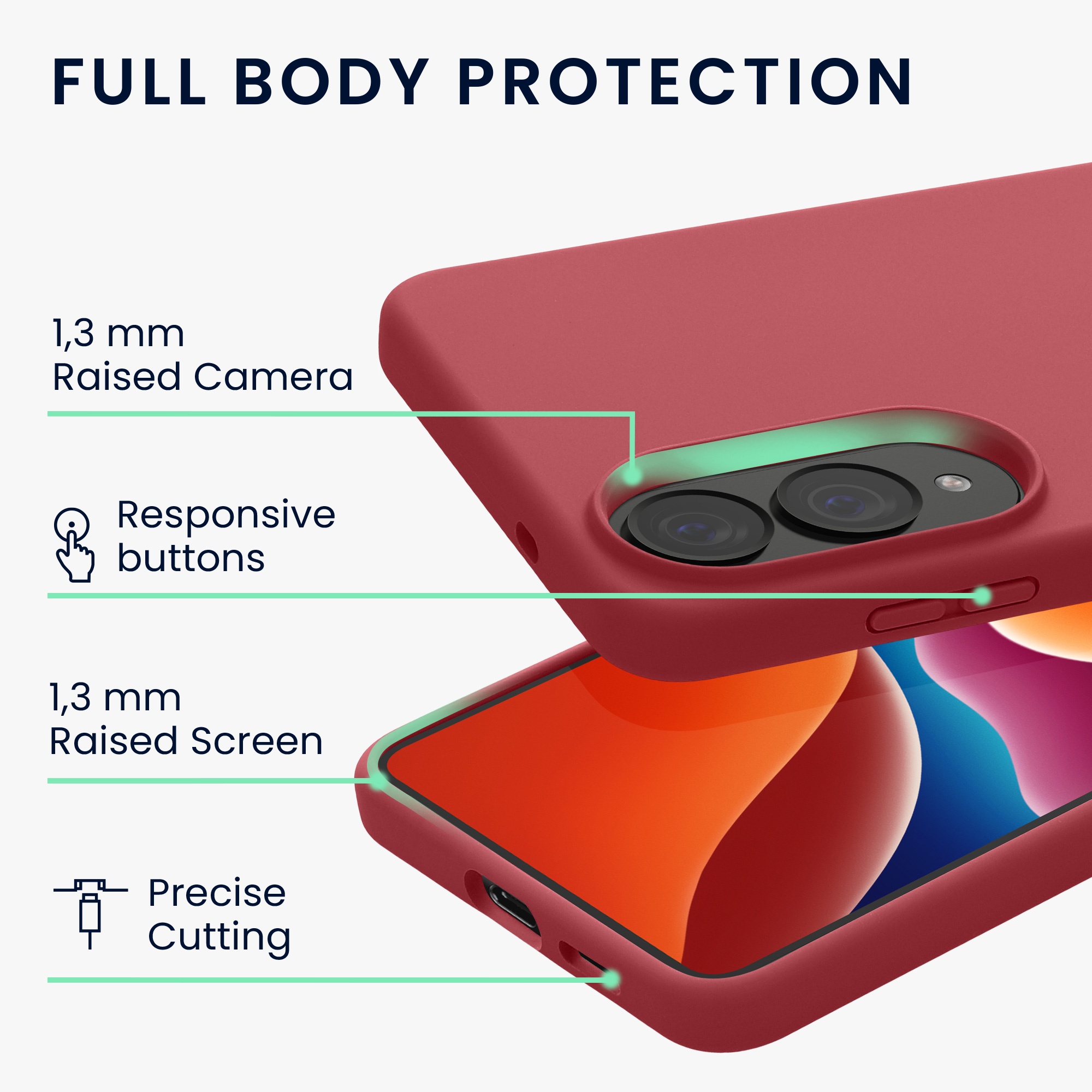 Kryt na mobil Samsung Galaxy S25 Edge kwmobile tmavě růžová Dark Rose