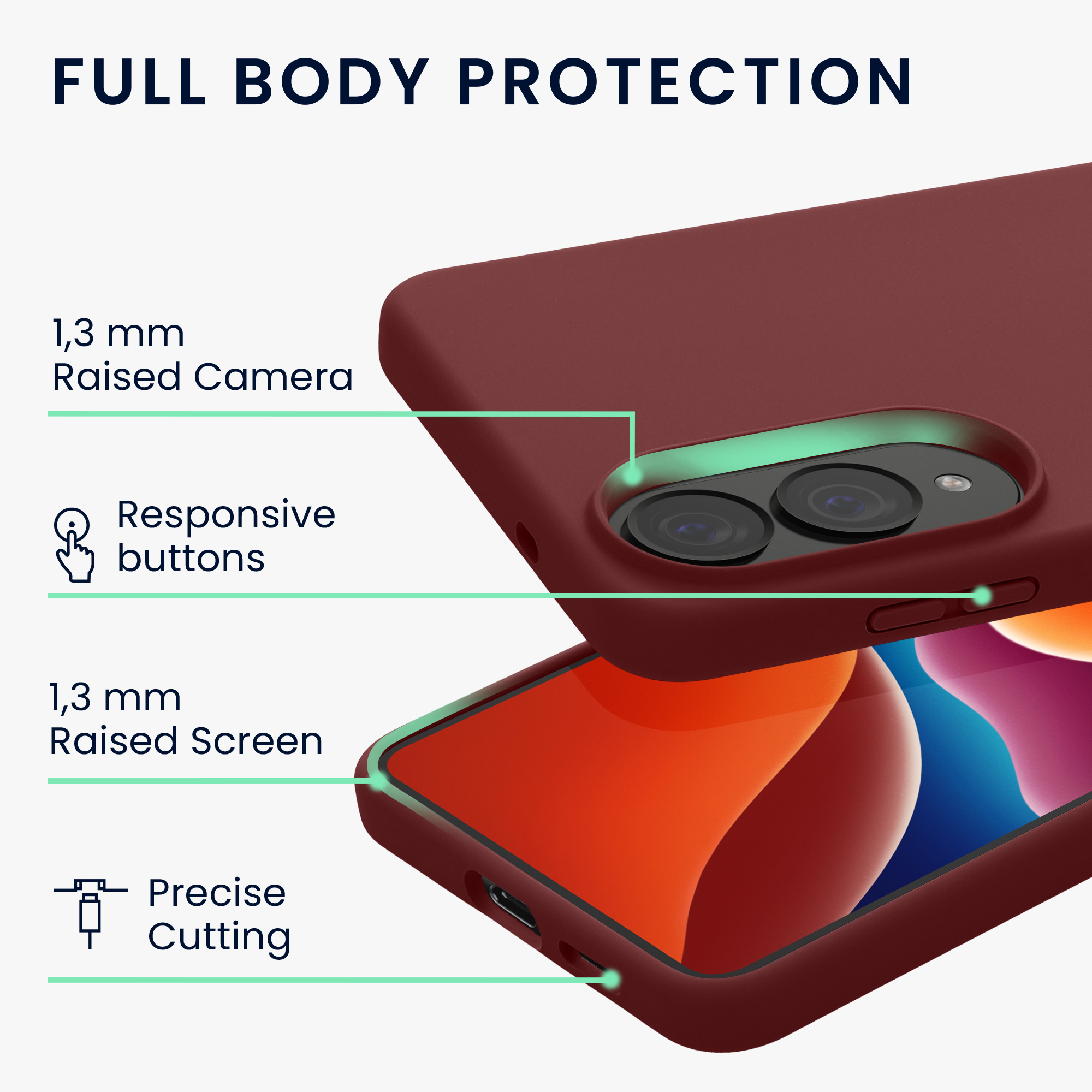 Kryt na mobil Samsung Galaxy S25 Edge kwmobile vínově fialová