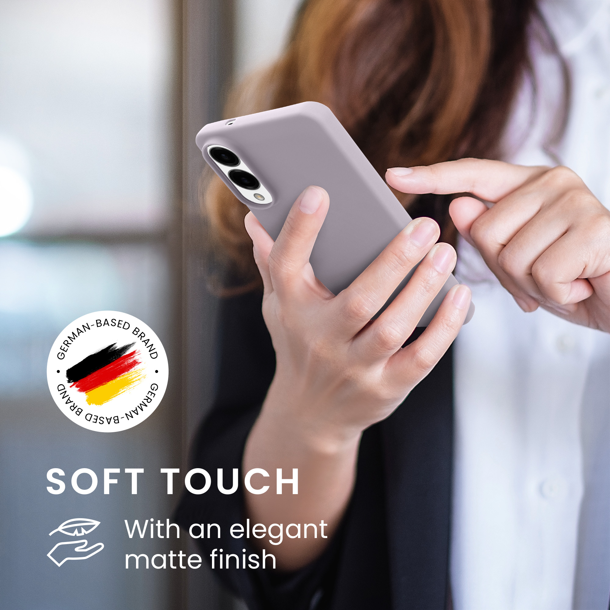 Kryt na mobil Samsung Galaxy S25 Edge kwmobile levandulová