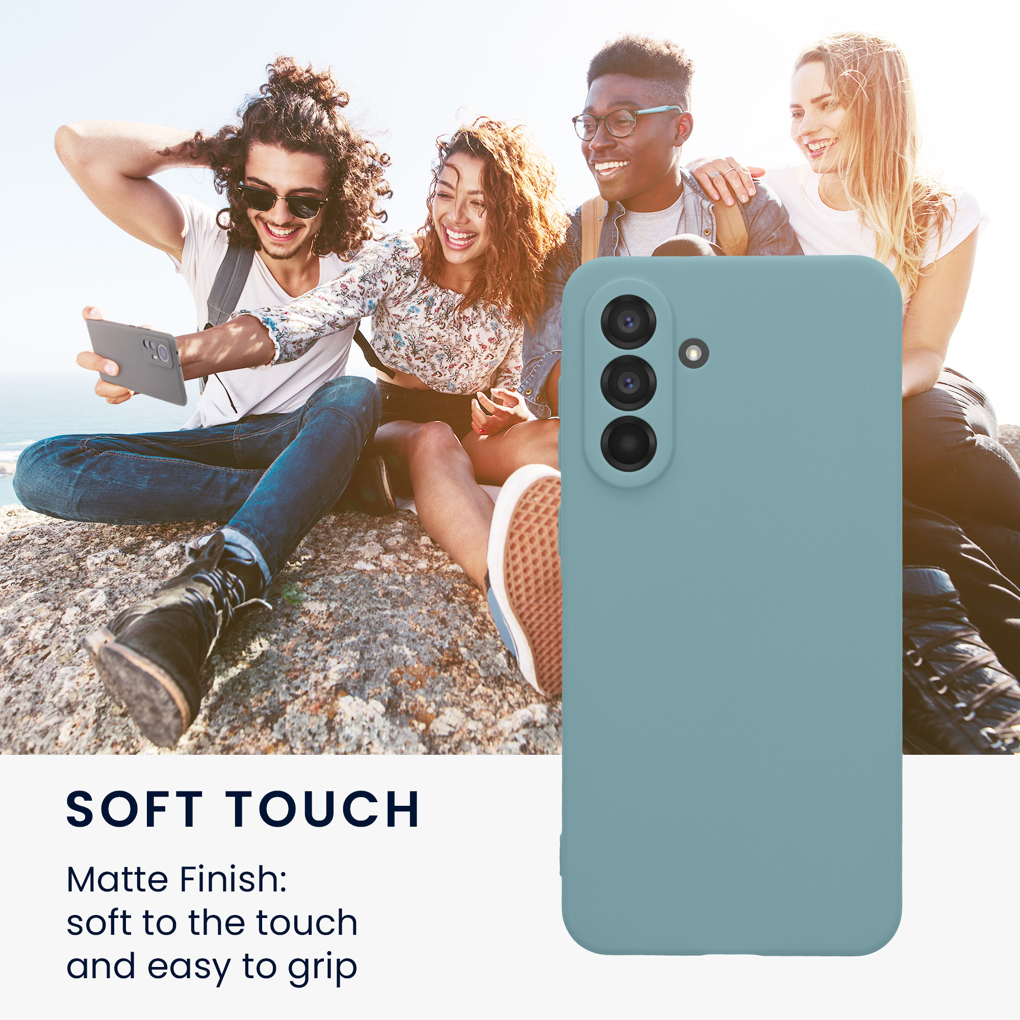 Pouzdro pro Samsung Galaxy A56 5G kwmobile tenké TPU - antický kámen
