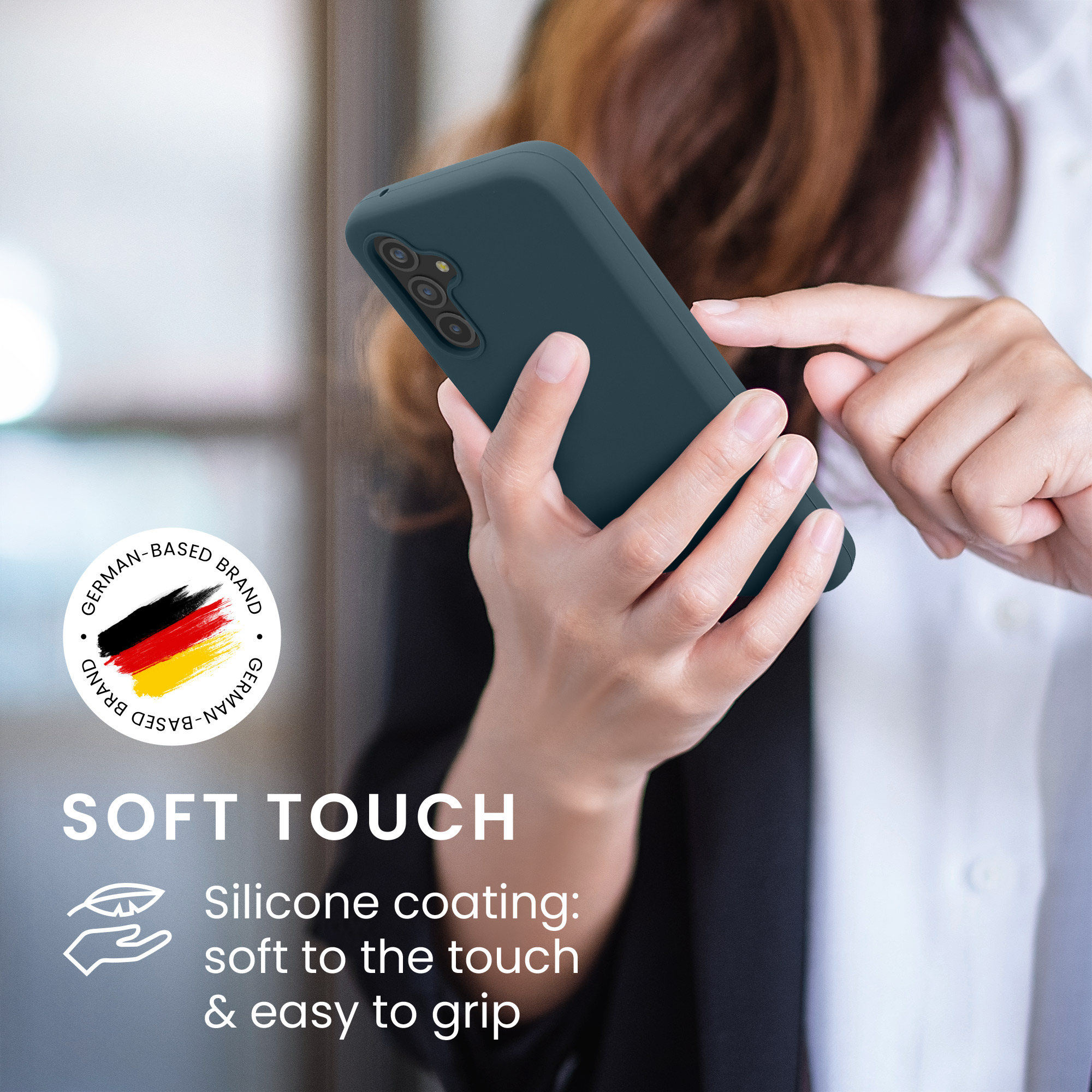 Kryt na mobil Samsung Galaxy A54 5G kwmobile TPU Tmavě břidlicová