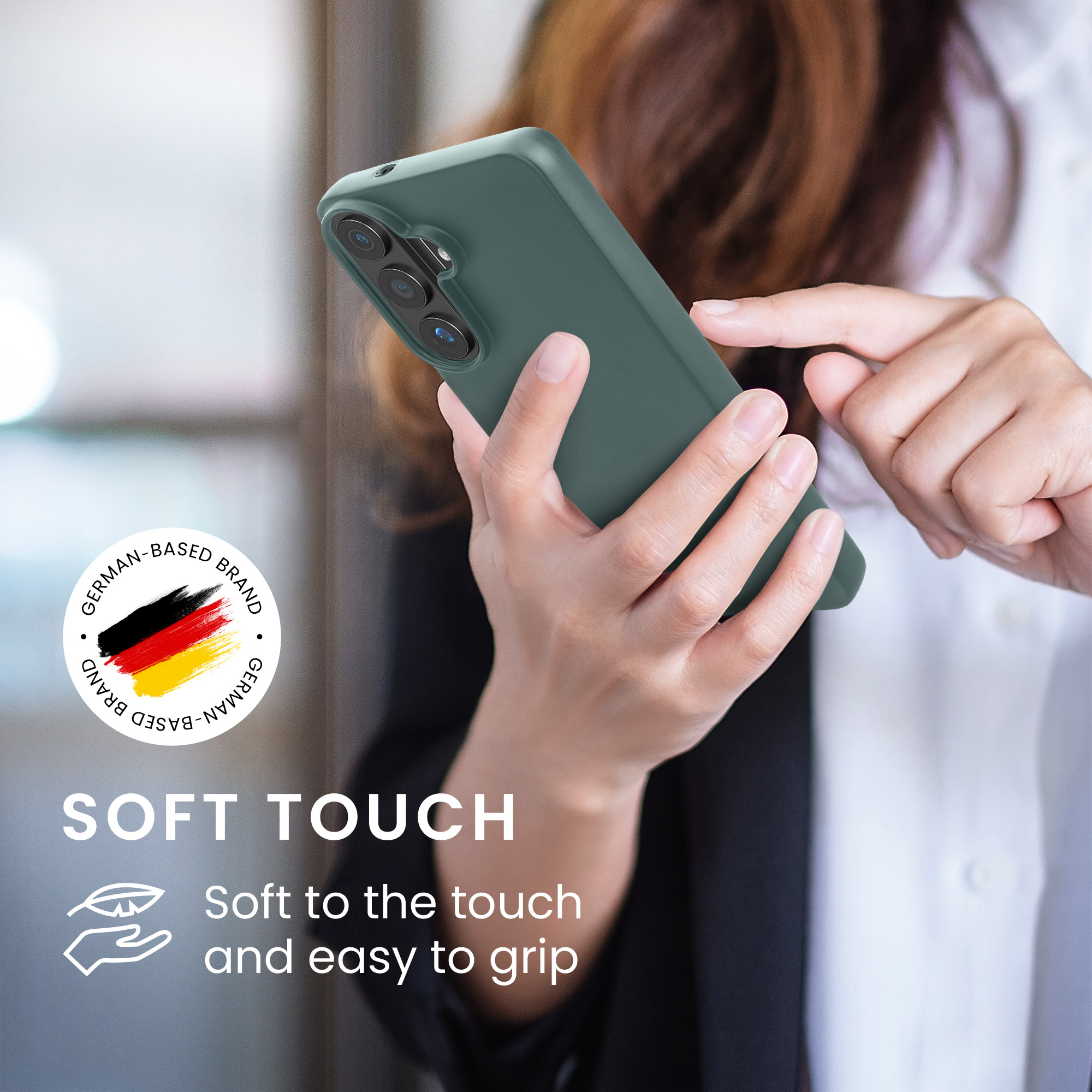 Kryt na mobil Samsung Galaxy S26 Plus kwmobile metalická petrolejová