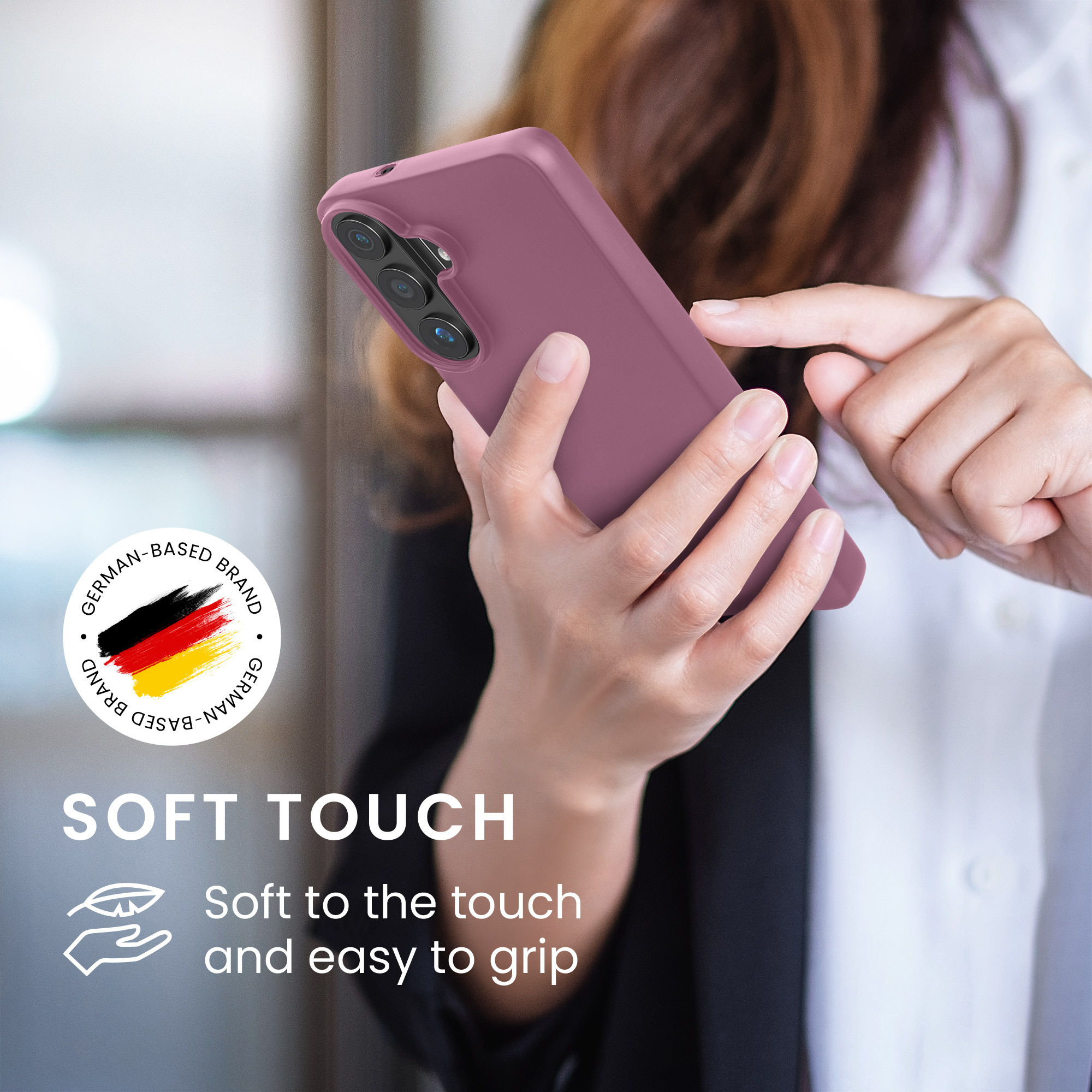 Kryt na mobil Samsung Galaxy S26 Plus kwmobile metalická levandulová