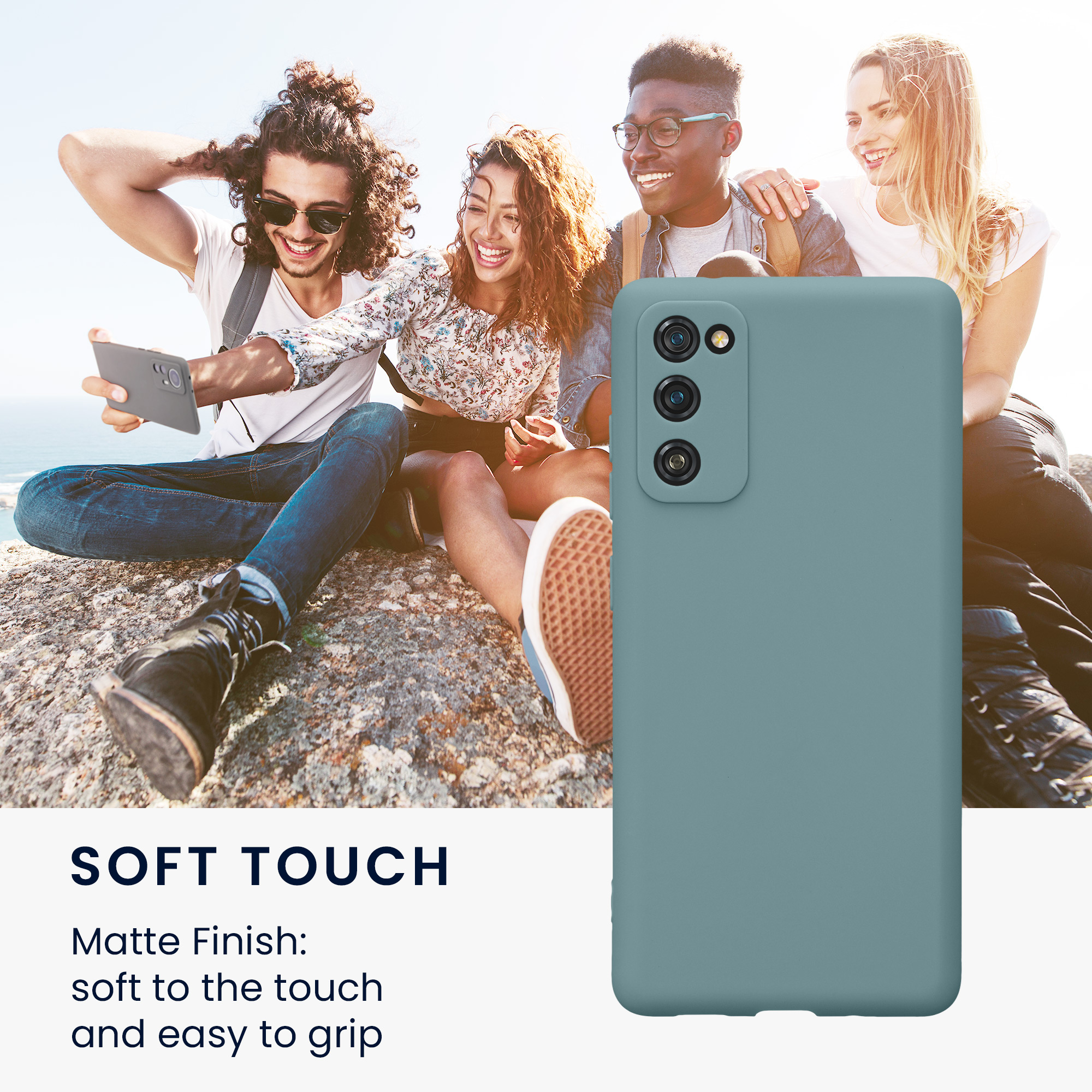 Pouzdro pro Samsung Galaxy S20 FE kwmobile tenké TPU - arktická noc