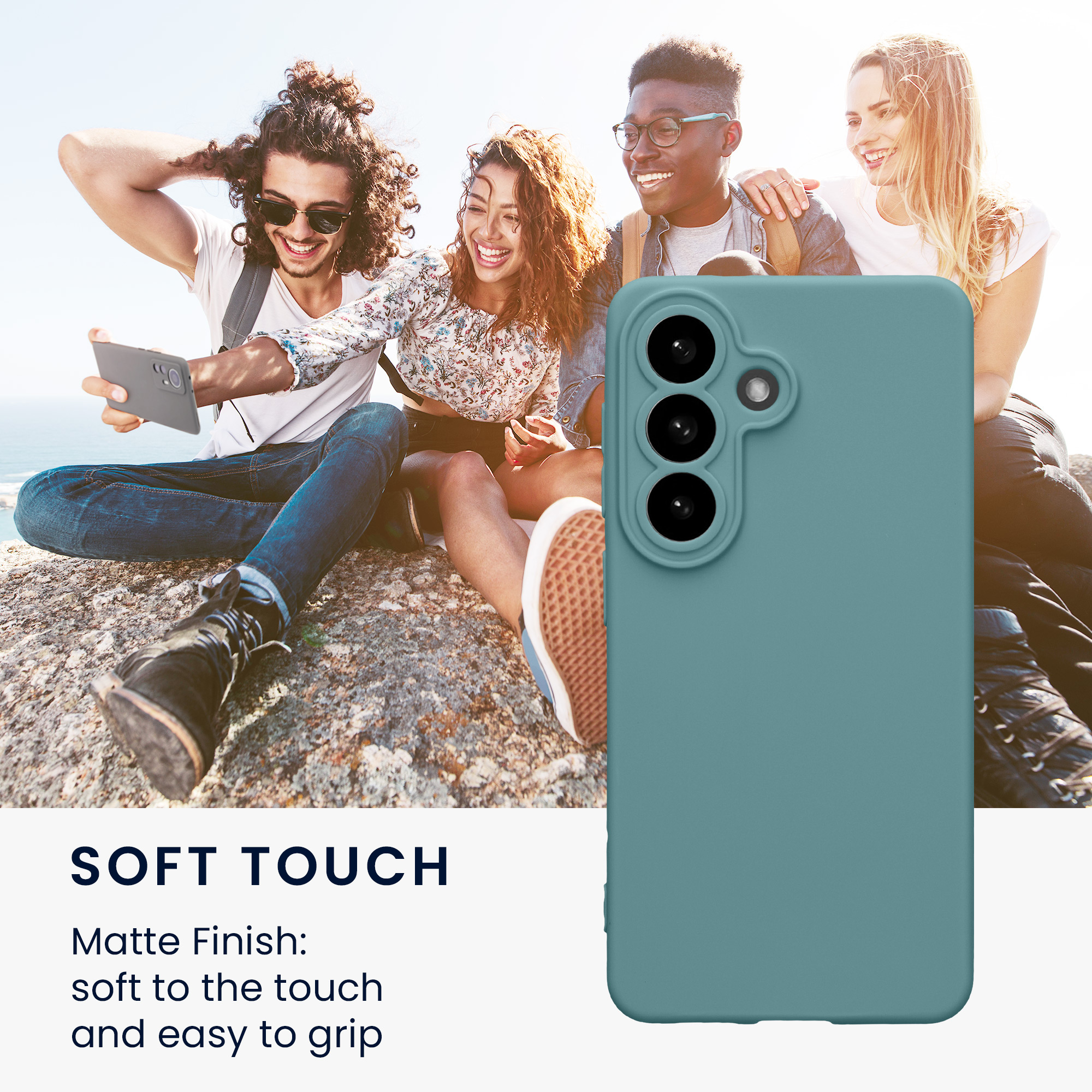 Pouzdro pro Samsung Galaxy S26 kwmobile tenké TPU - arktická noc