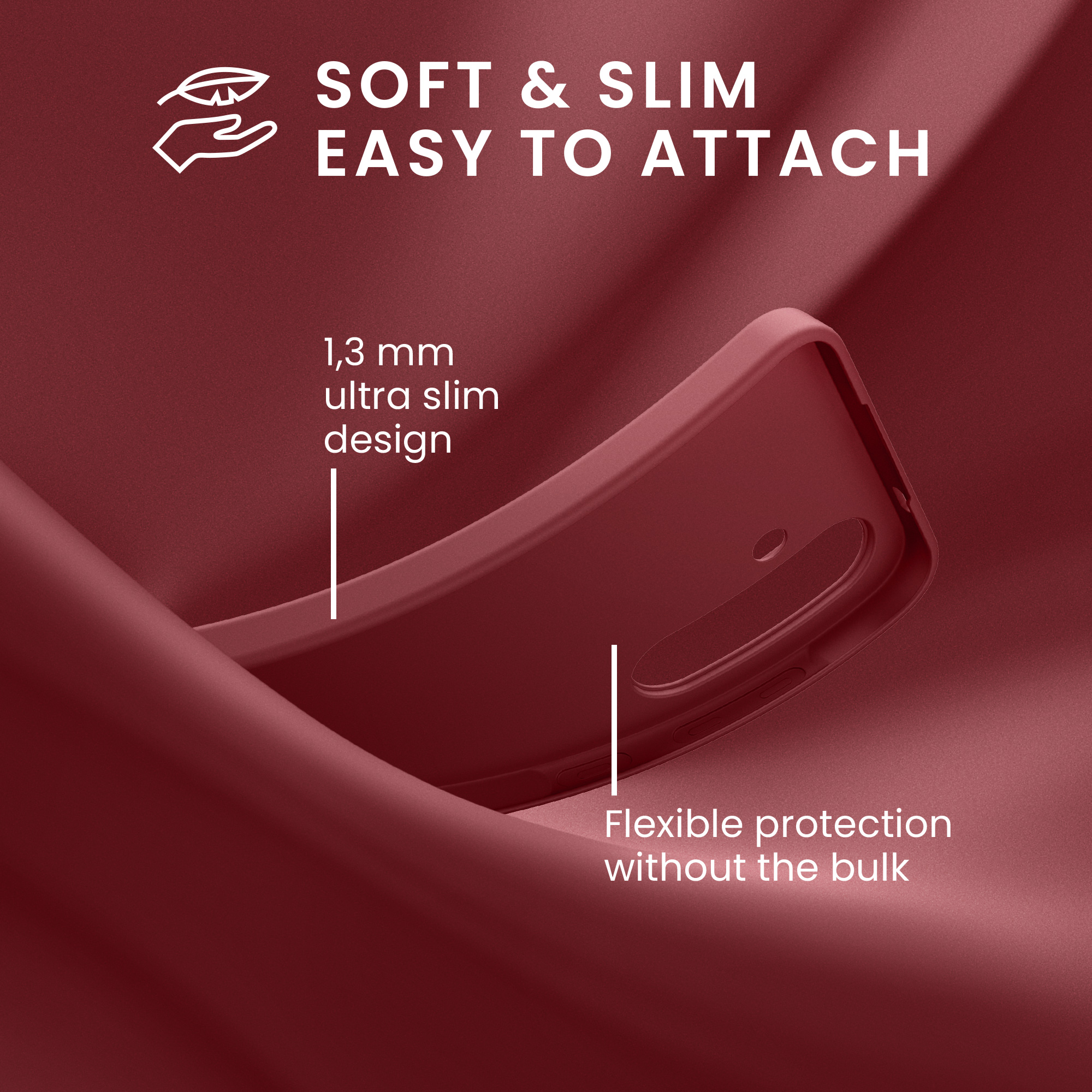 Kryt na mobil Samsung Galaxy A57 5G kwmobile TPU Bordeaux fialová