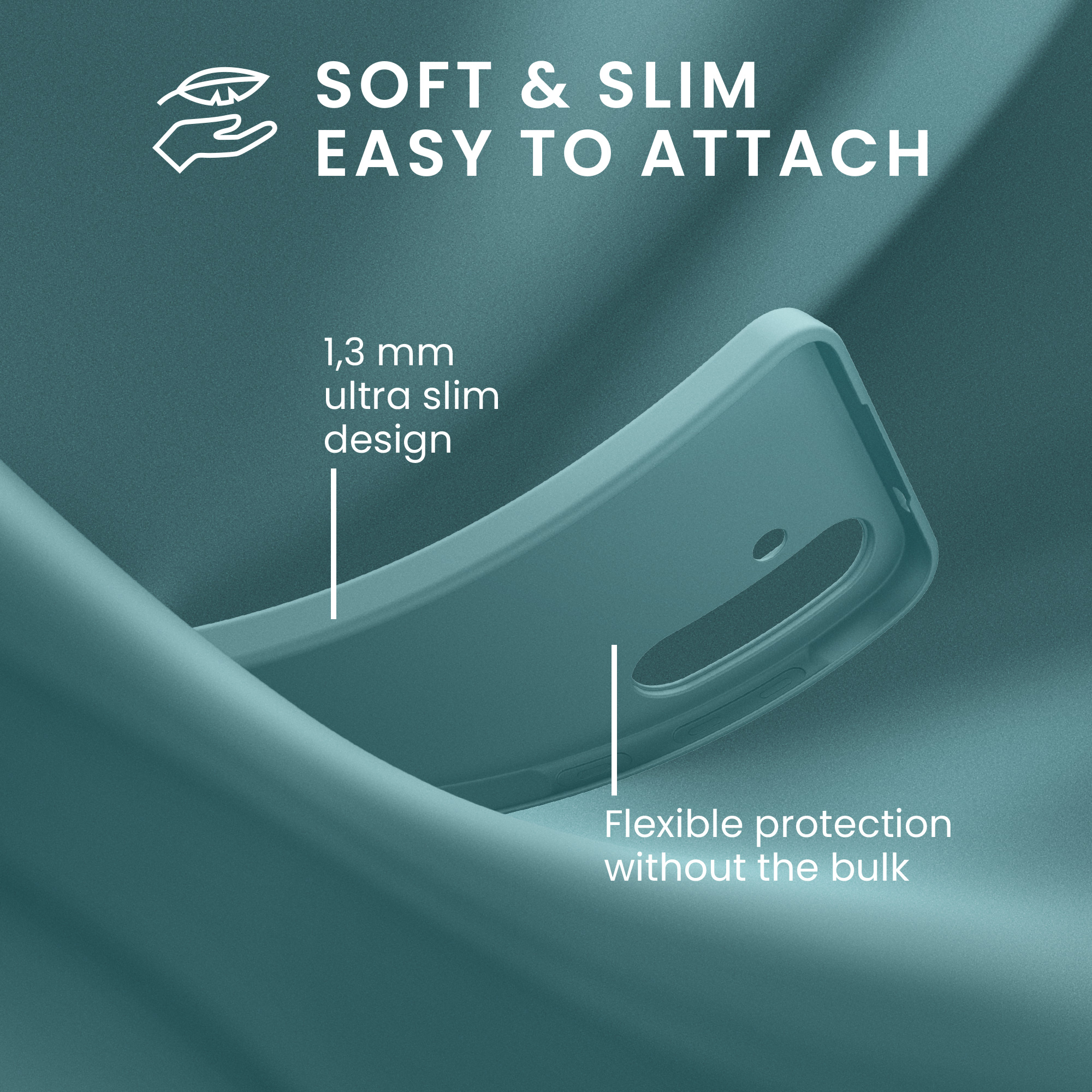 Kryt na mobil Samsung Galaxy A57 5G kwmobile TPU Arktická noc