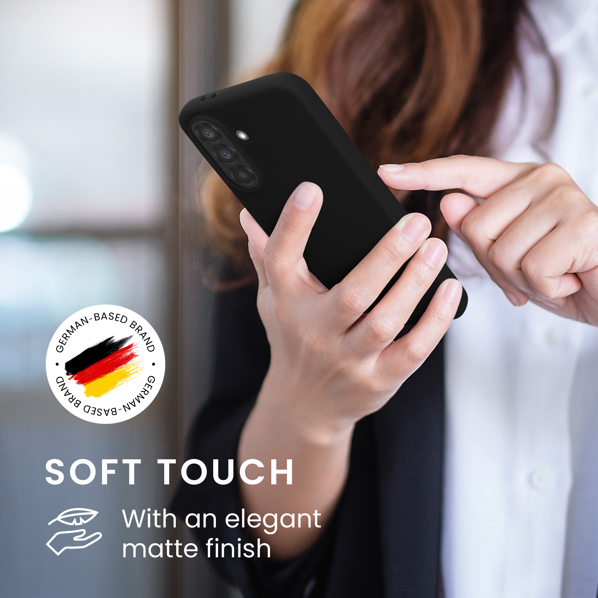 Pouzdro pro Samsung Galaxy A37 5G kwmobile TPU - černá