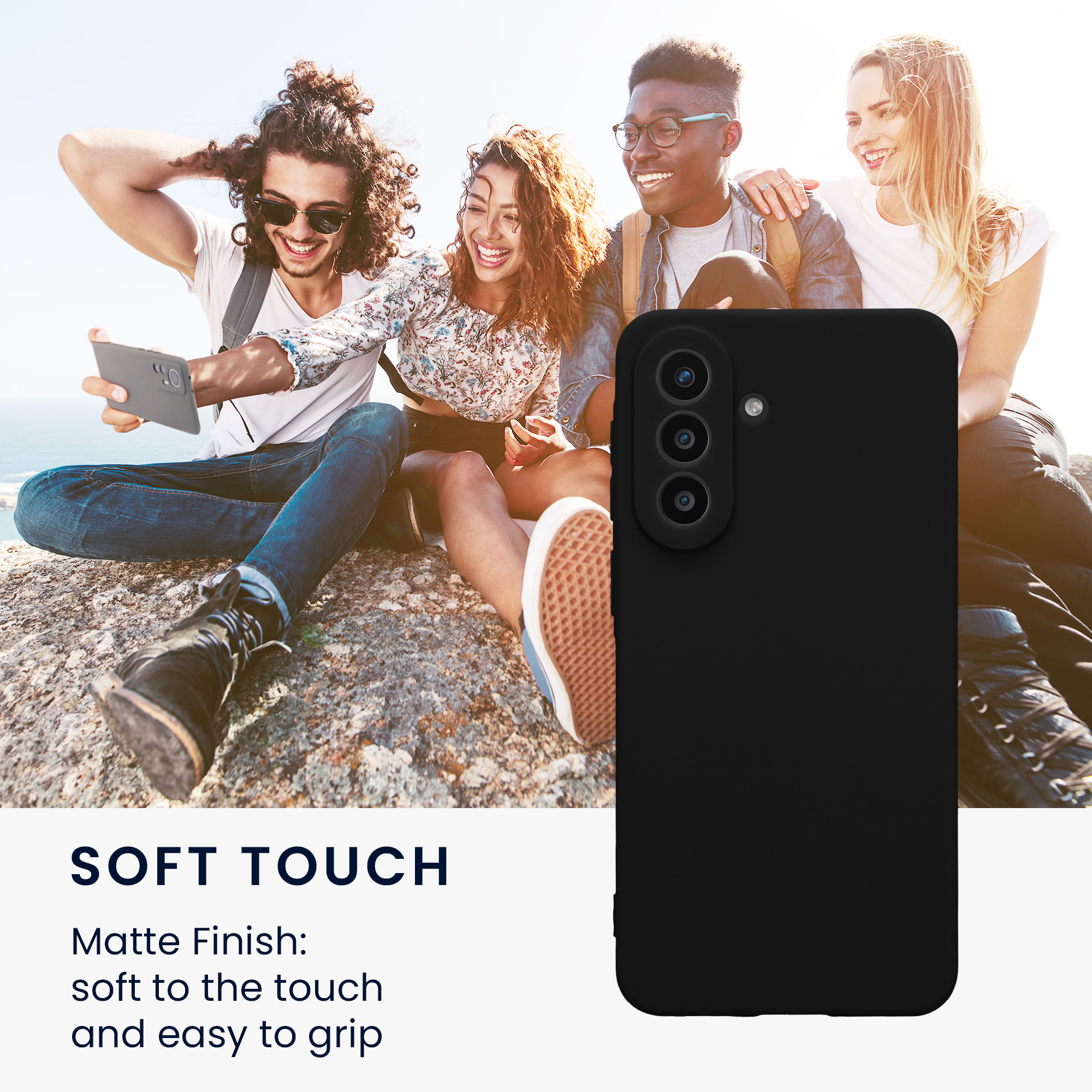 Pouzdro pro Samsung Galaxy A57 5G kwmobile tenké TPU - černá