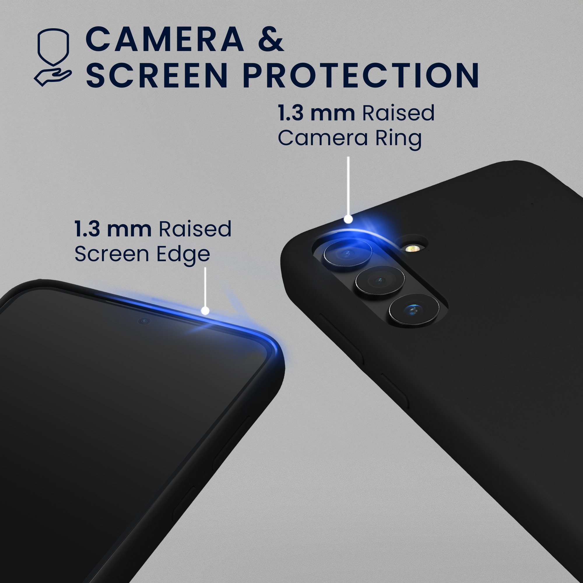 Pouzdro pro Samsung Galaxy S24 se 2 tvrzenými ochrannými skly kwmobile - černá