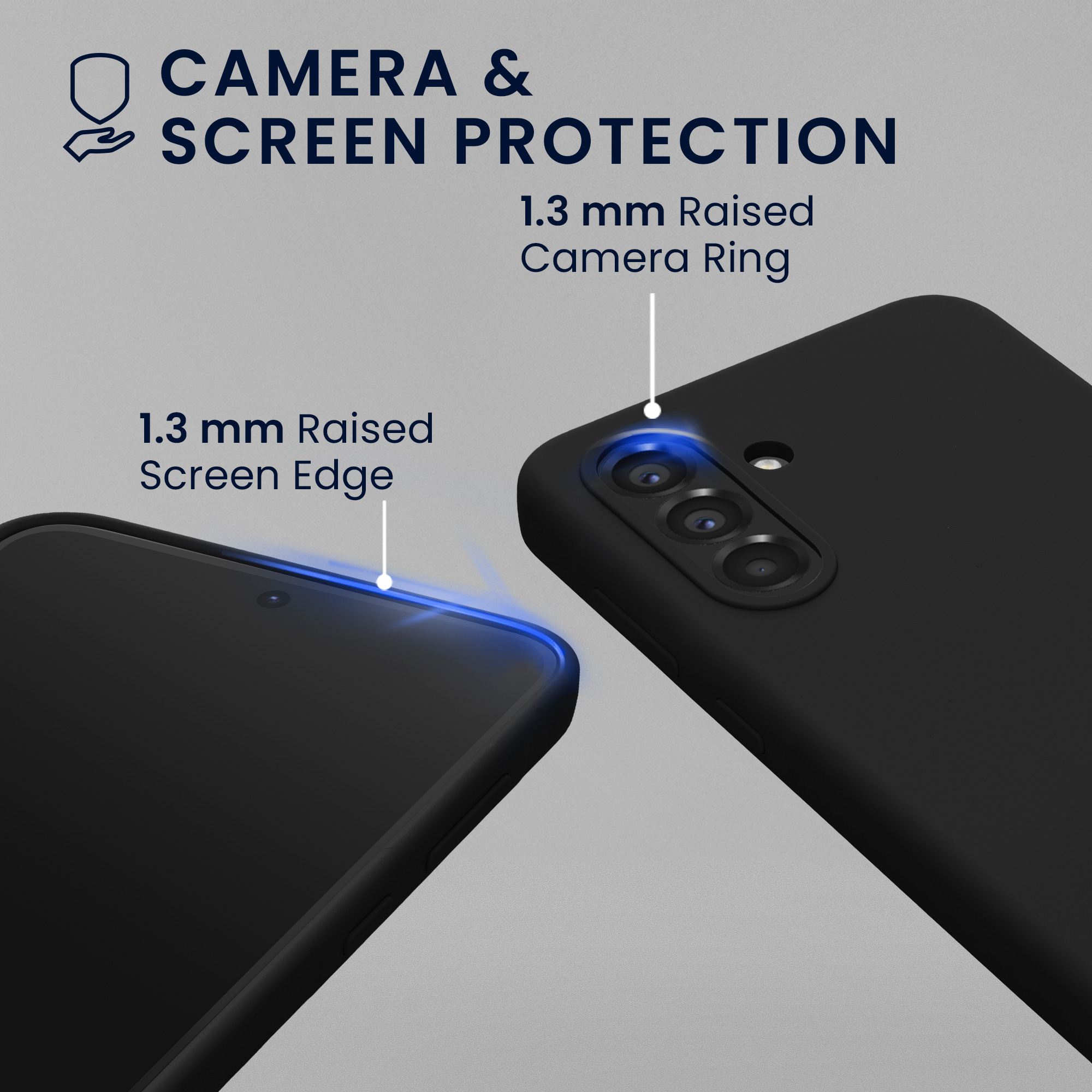 Pouzdro pro Samsung Galaxy A56 5G se 2 tvrzenými ochrannými skly kwmobile - černá