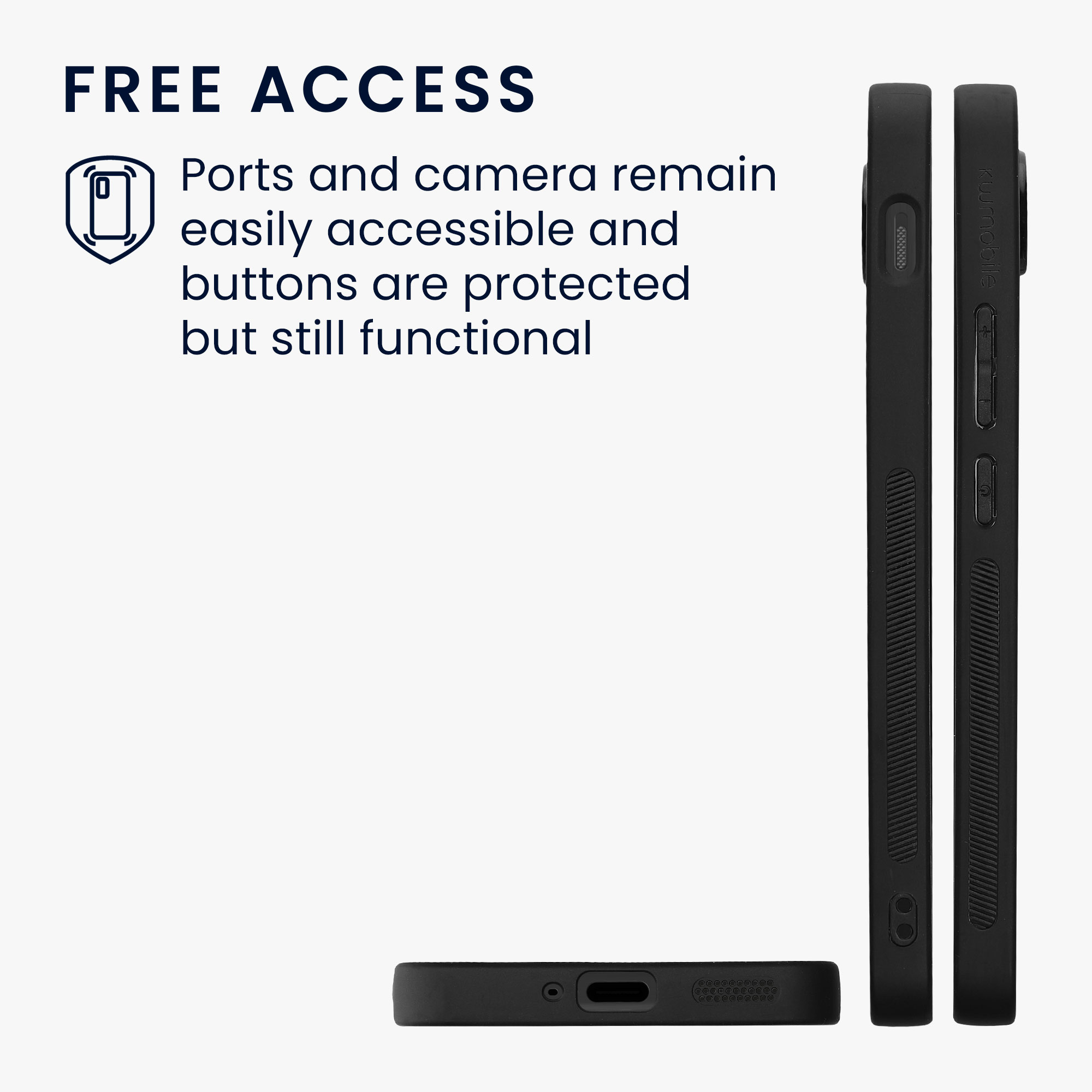 Kwmobile Dřevěný kryt OnePlus Nord 4 5G tmavě hnědá / černá