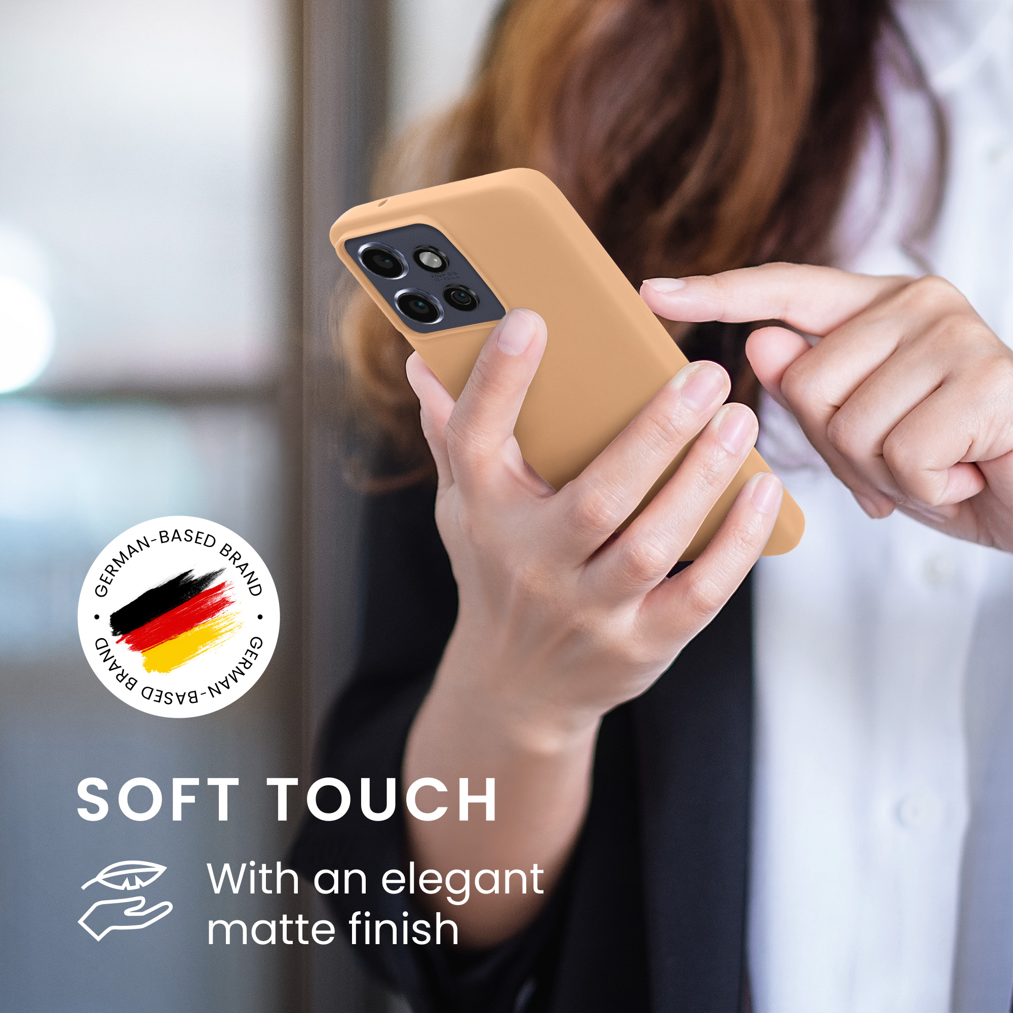 Kryt na mobil Motorola Edge 60 Neo / Edge 50 Neo / ThinkPhone 25 kwmobile TPU macchiato