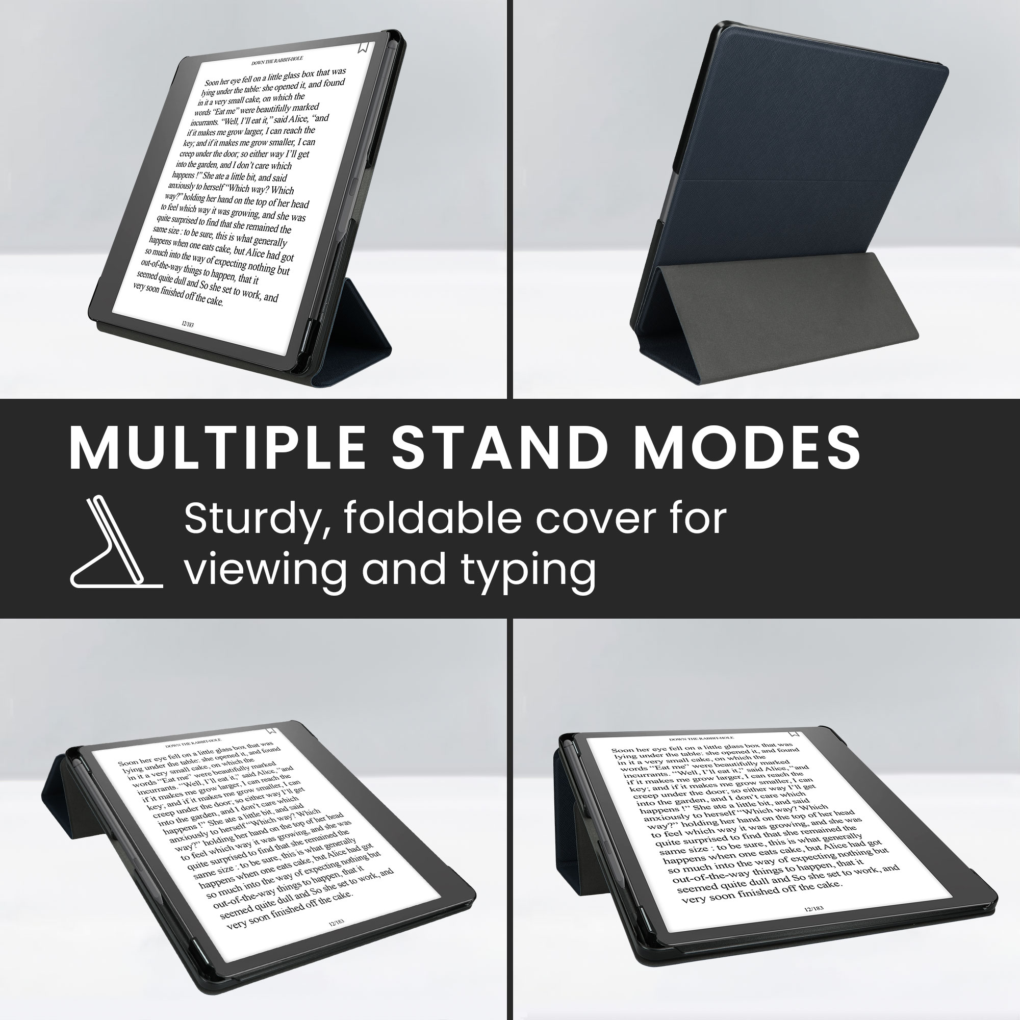 Pouzdro na čtečku kwmobile Kindle Scribe 2022/2024 - tmavě modrá