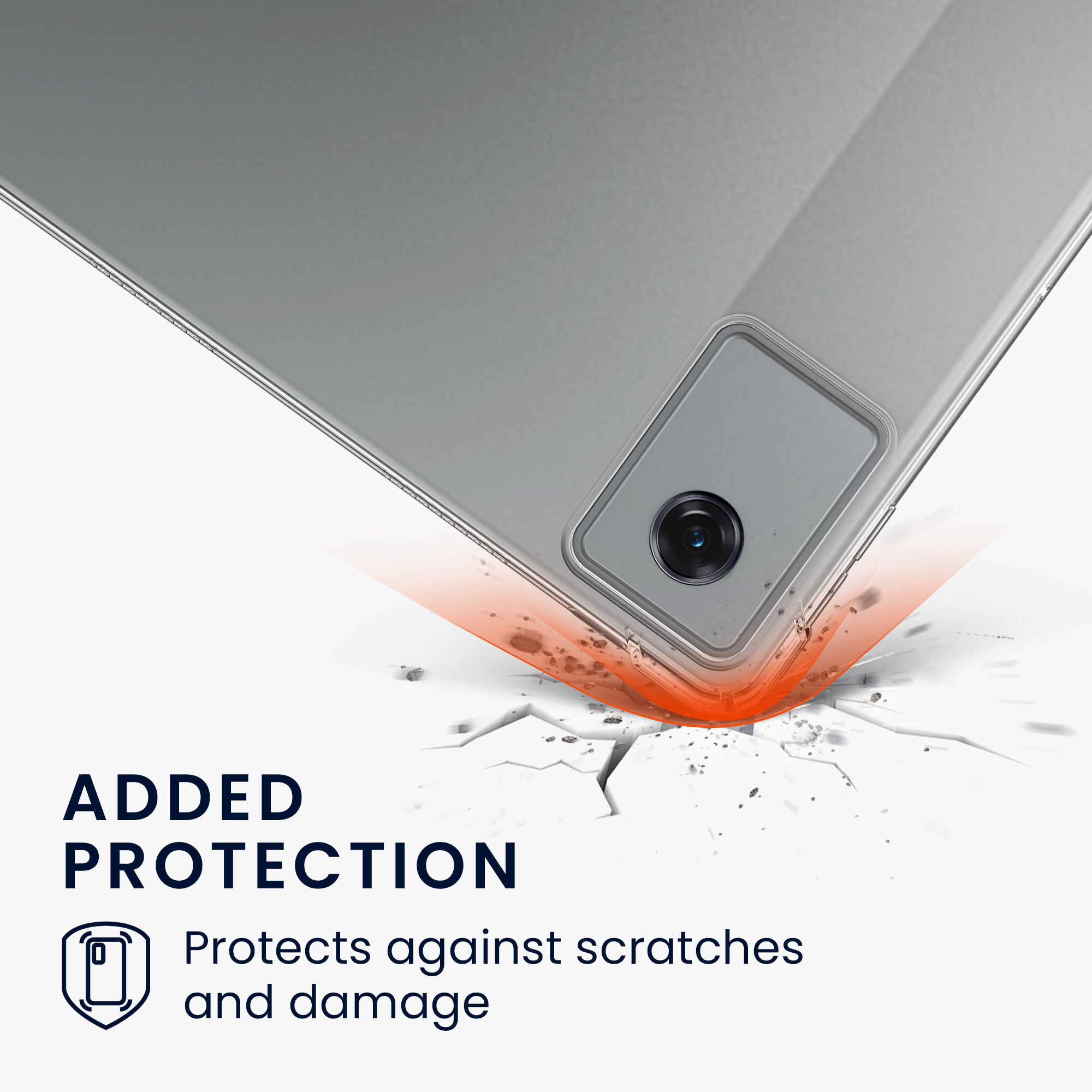 Pouzdro pro Lenovo Tab K12 / Idea Tab Plus kwmobile TPU - transparentní