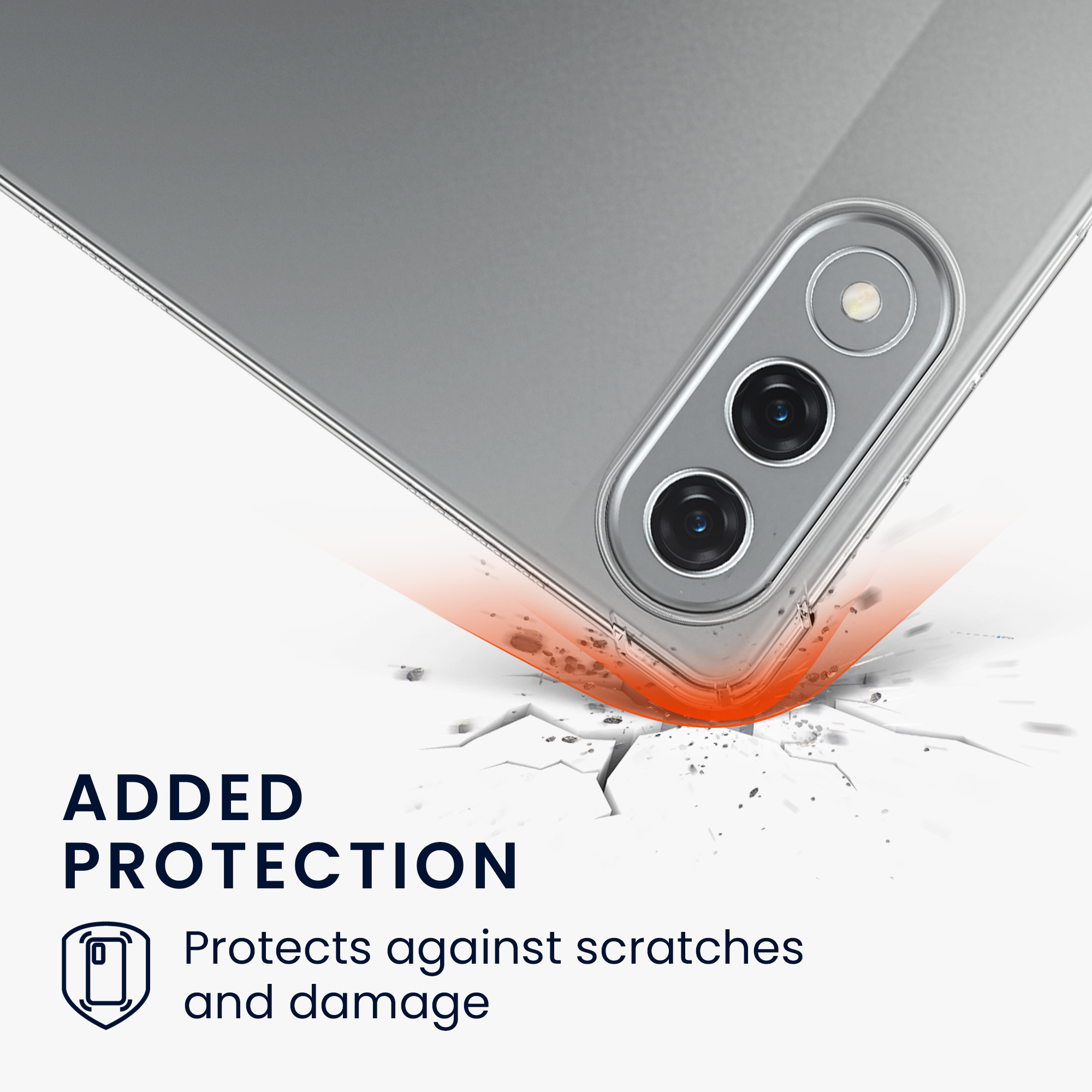 Pouzdro pro Lenovo Yoga Tab kwmobile TPU - transparentní