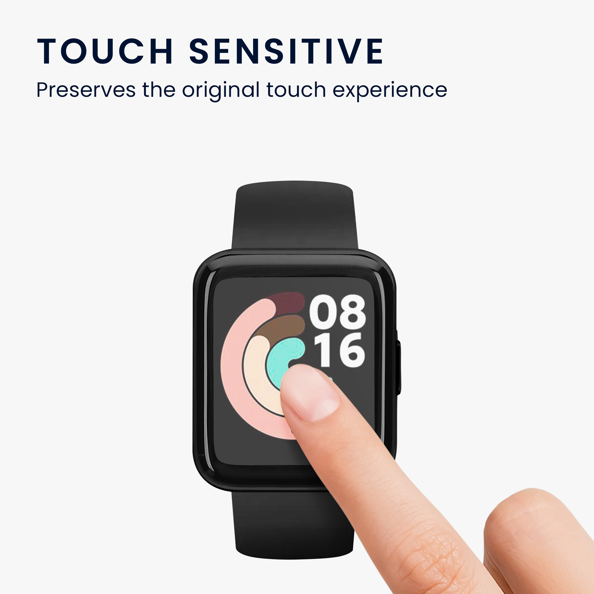 kwmobile ochranná fólie proti otiskům Redmi Watch 2 Lite 2 ks